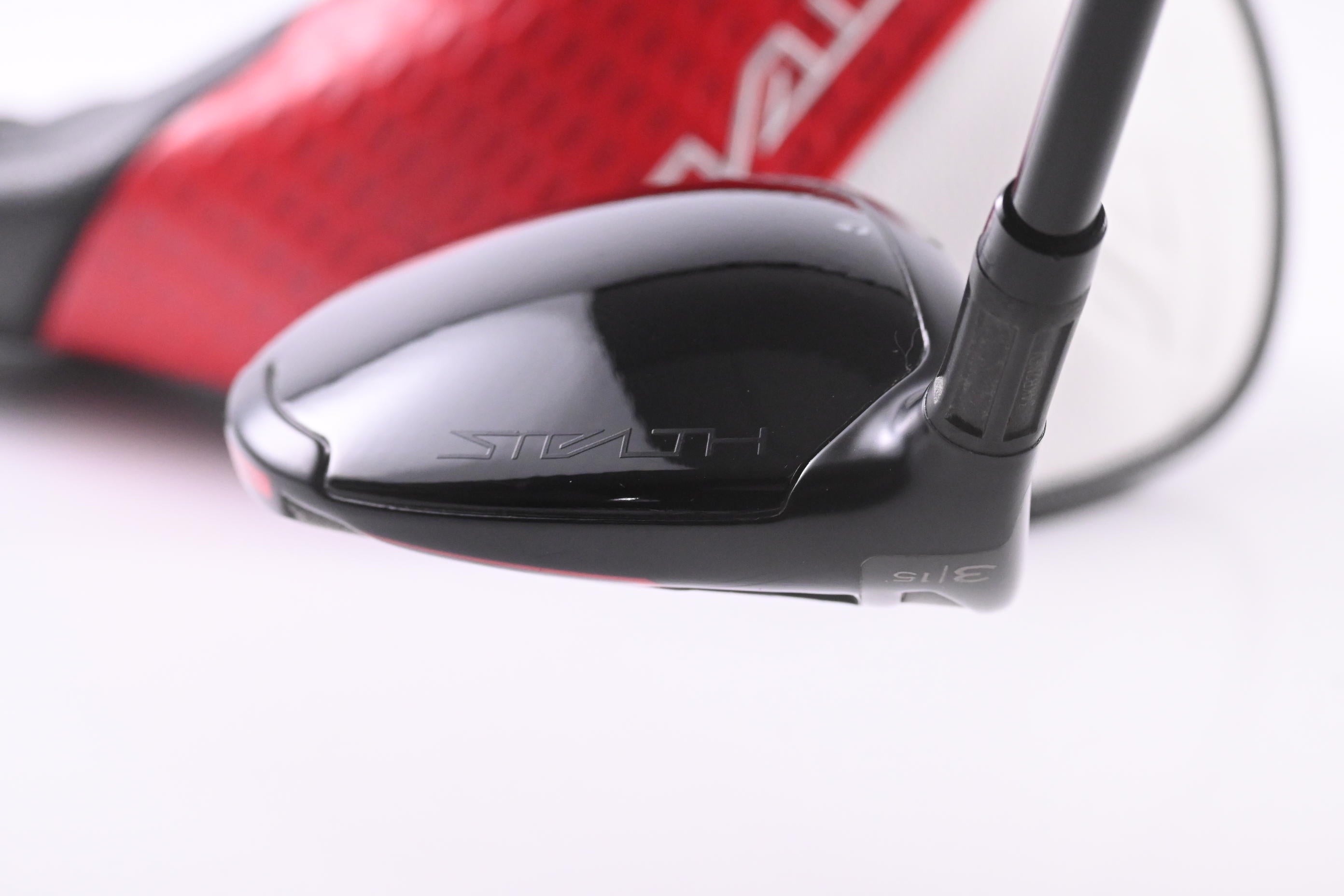 Left Hand Taylormade Stealth 2 #3 Wood / 15 Degree / Regular Flex Ventus TR Red