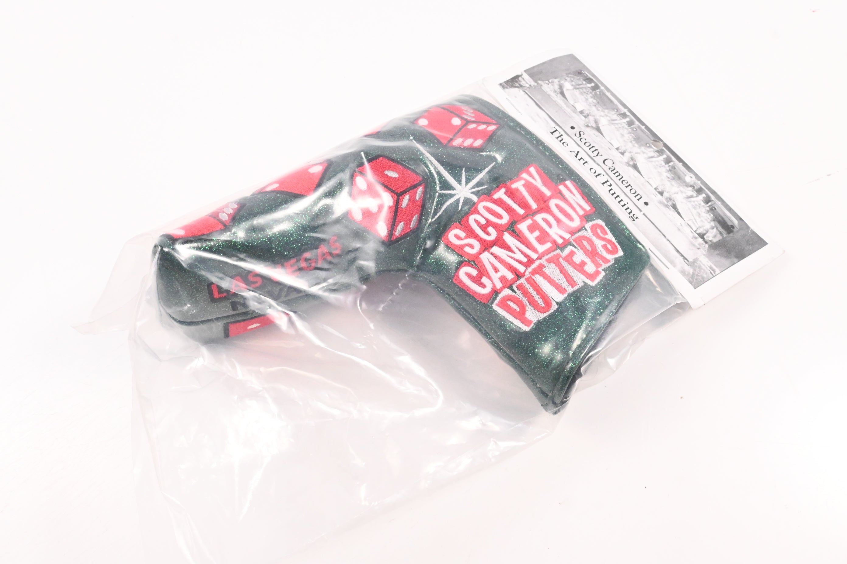 Scotty Cameron 2021 Las Vegas Let's Roll / Putter Headcover / Blade / Green