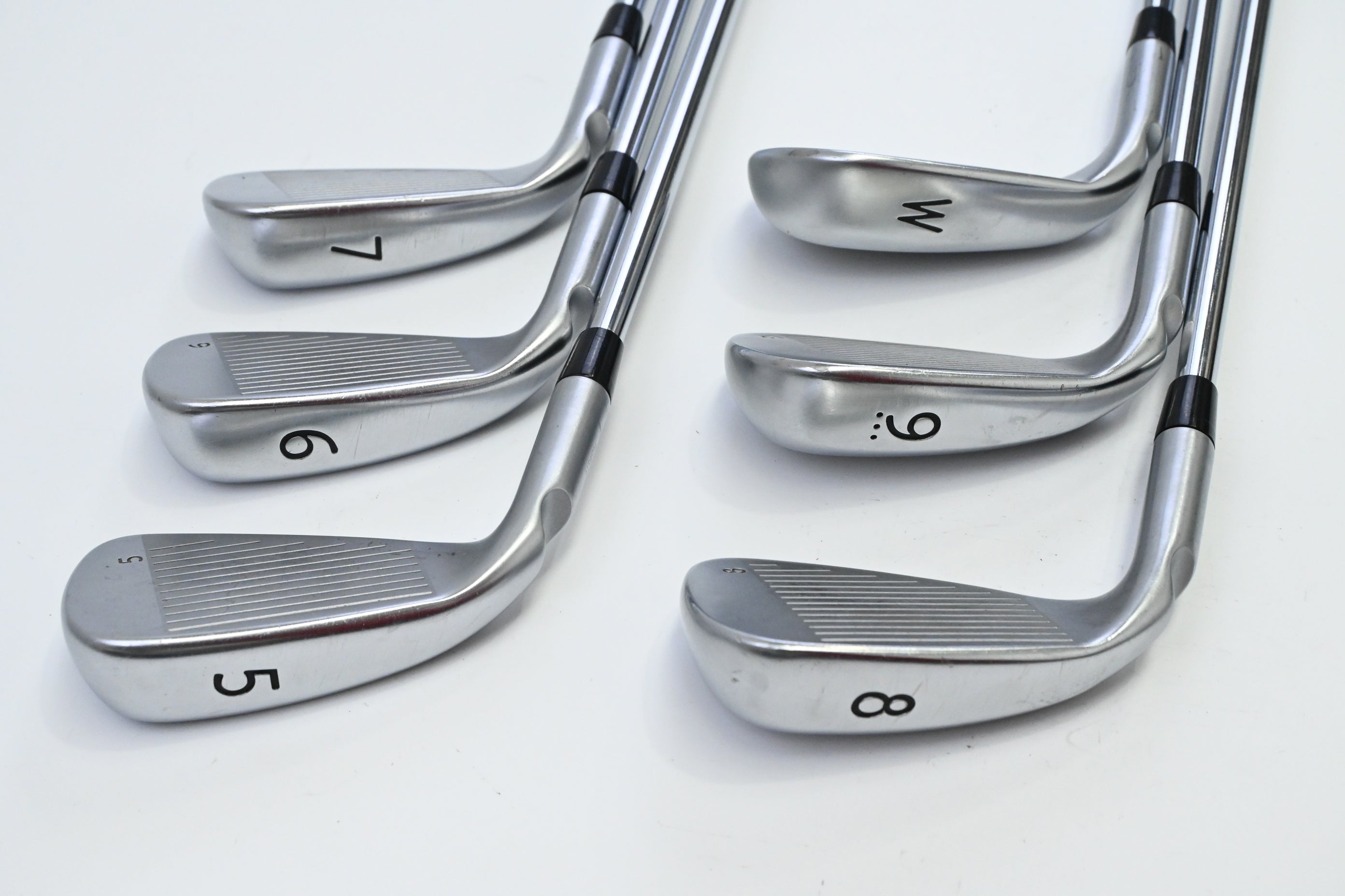 Ping G400 Irons / 5-PW / Blue Dot / Regular Flex Ping AWT 2.0 Shafts