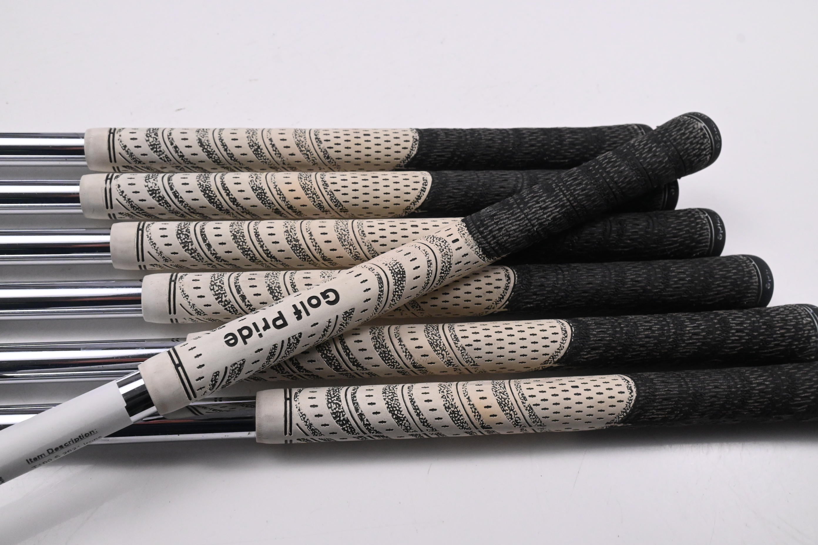 Left Hand Titleist T100.S 2021 Irons / 4-PW / Stiff Flex Project X Precision