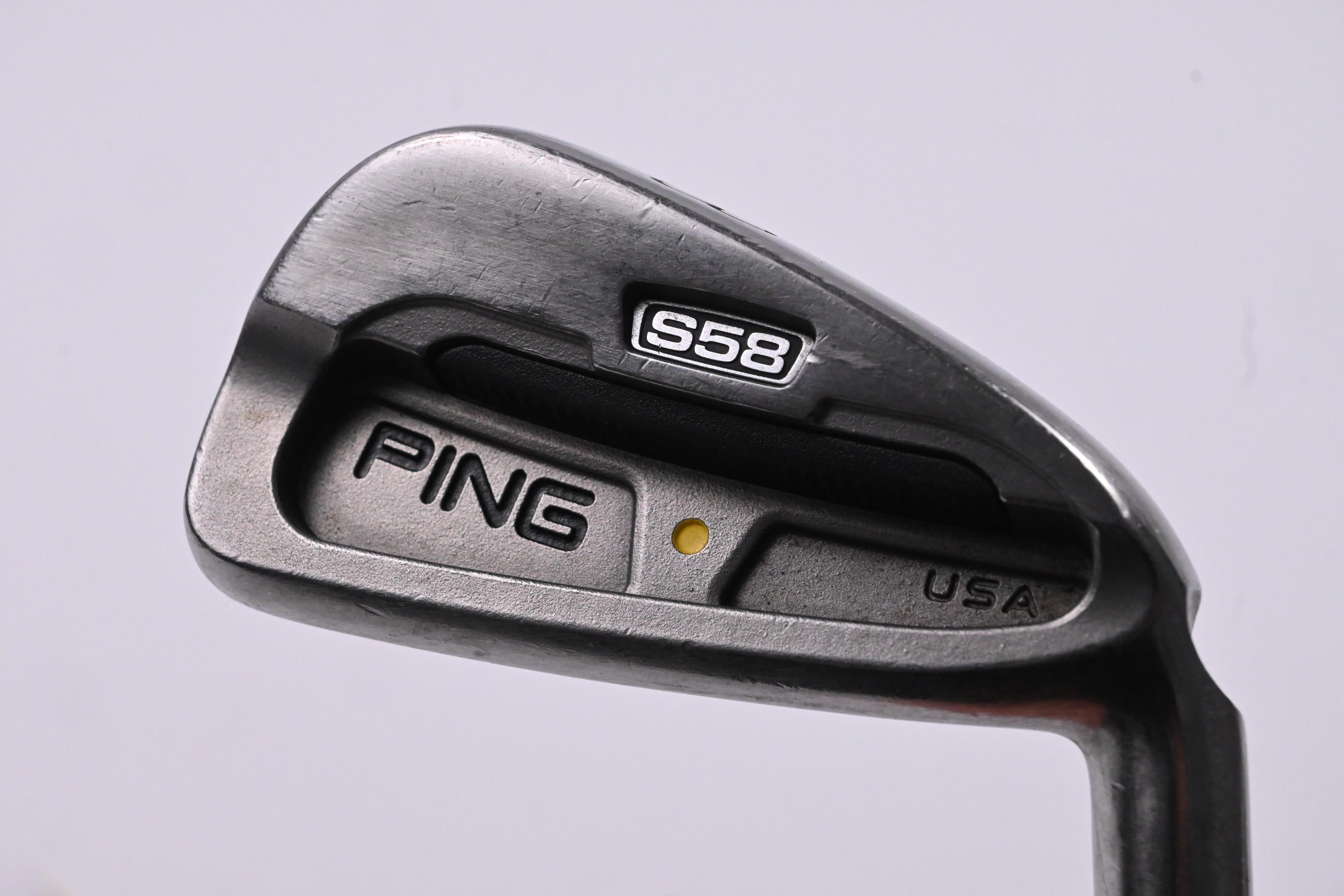 Ping S58 #3 Iron / 21 Degree / Yellow Dot / Regular Flex Ping Steel Shaft