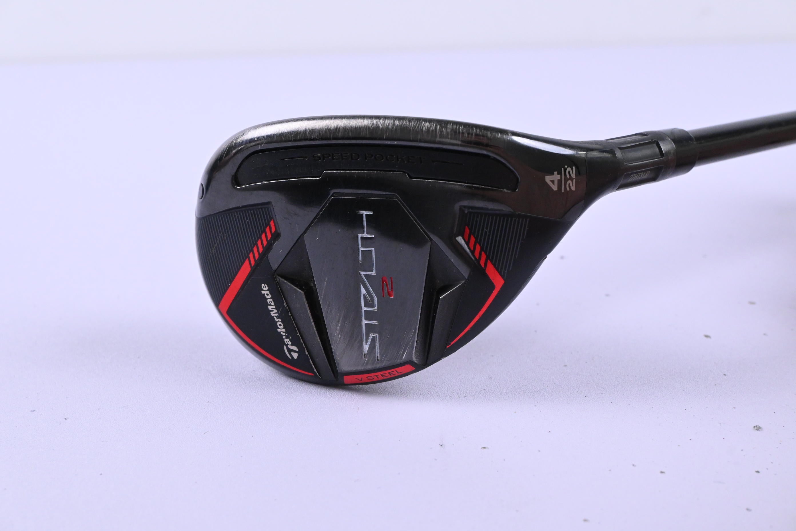 Taylormade Stealth 2 #4 Hybrid / 22 Degree / Regular Flex Ventus TR Red 6 Shaft
