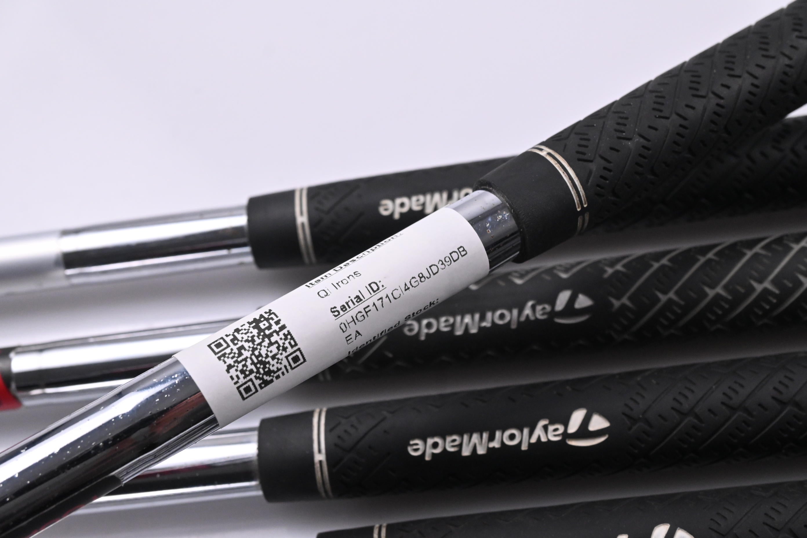 Taylormade Qi Irons / 5-PW+SW+AW / Stiff Flex KBS Tour Shafts