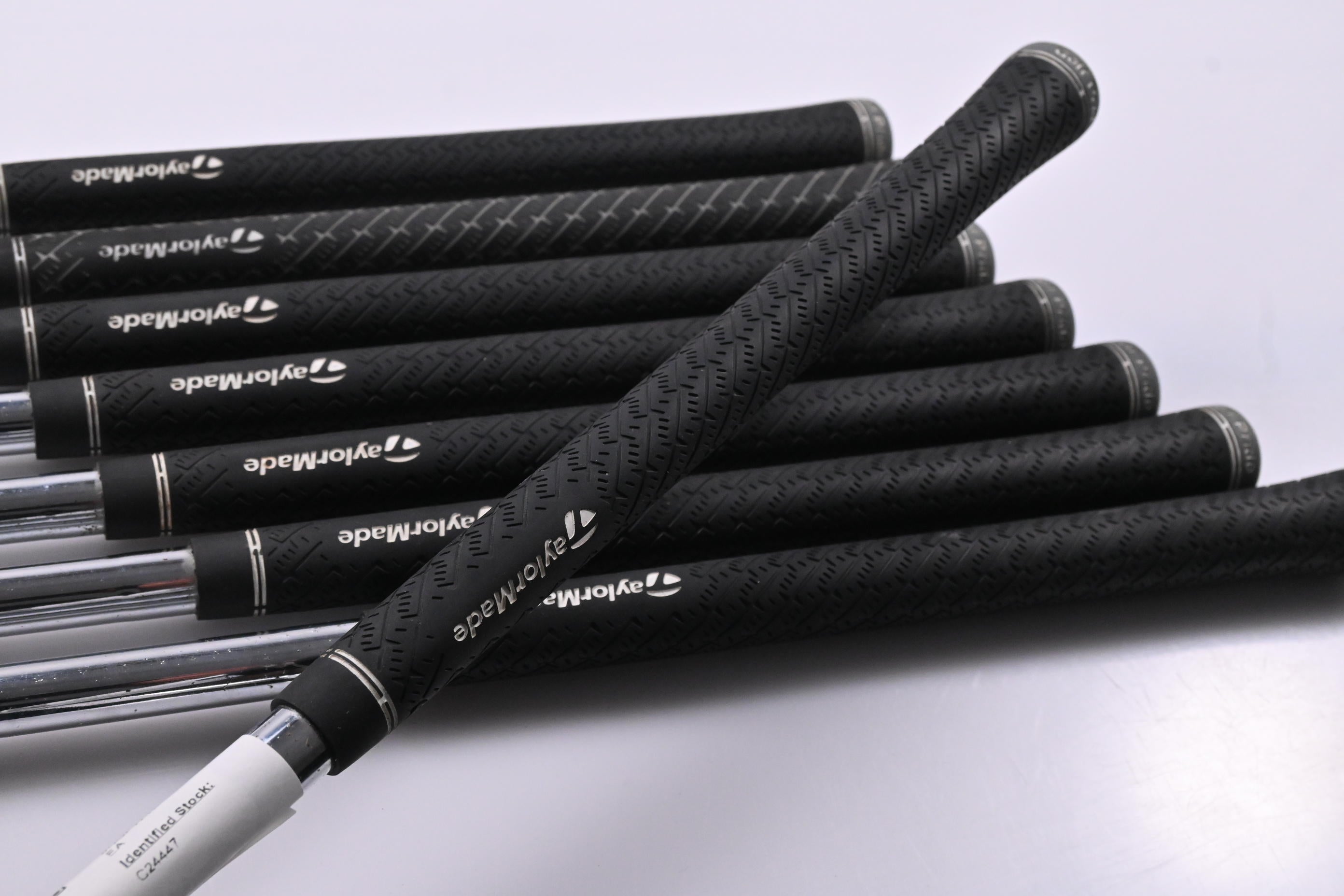 Taylormade Qi Irons / 5-PW+SW+AW / Stiff Flex KBS Tour Shafts