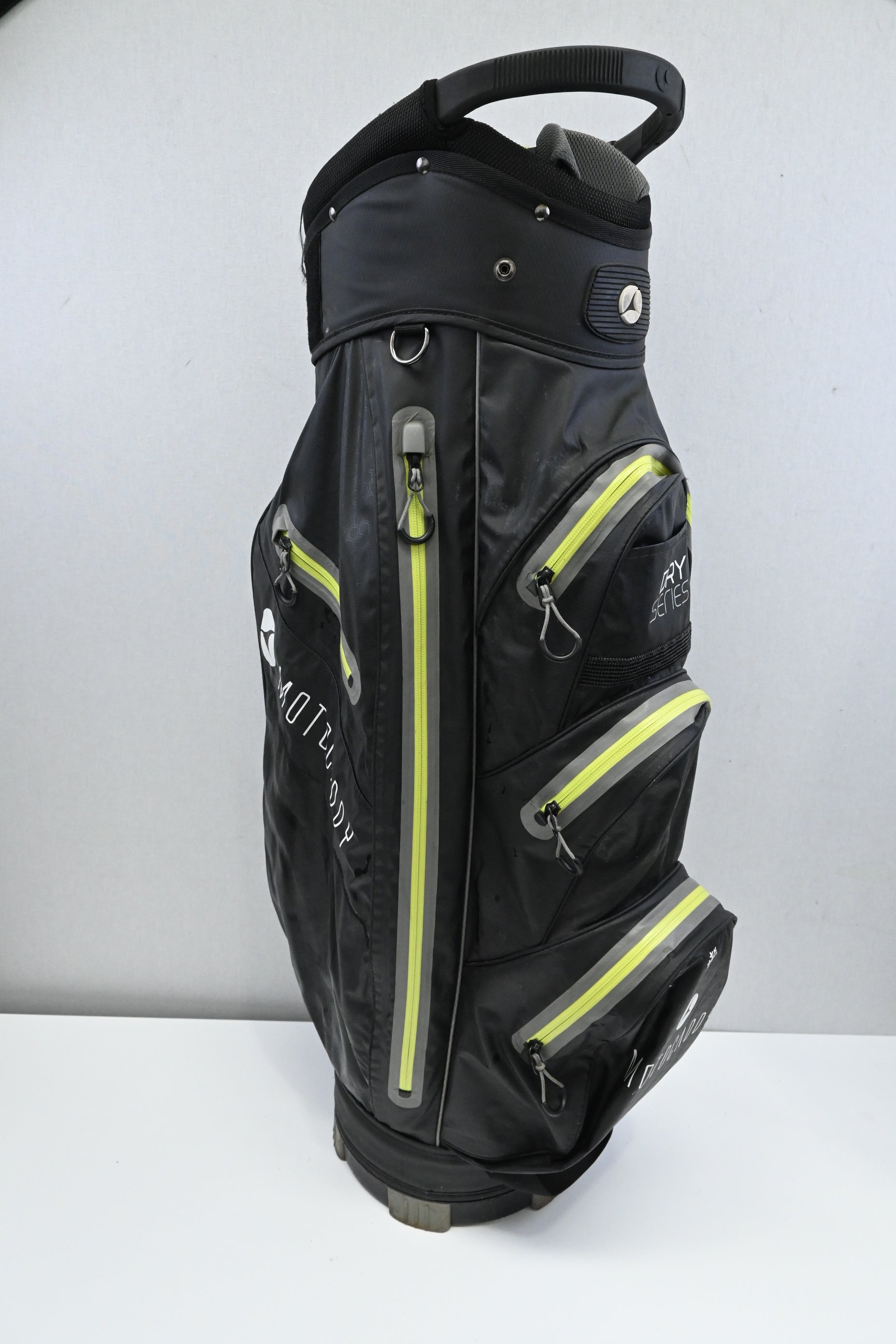 Motocaddy Dry Series Cart Bag / 14-Way / Black, Green
