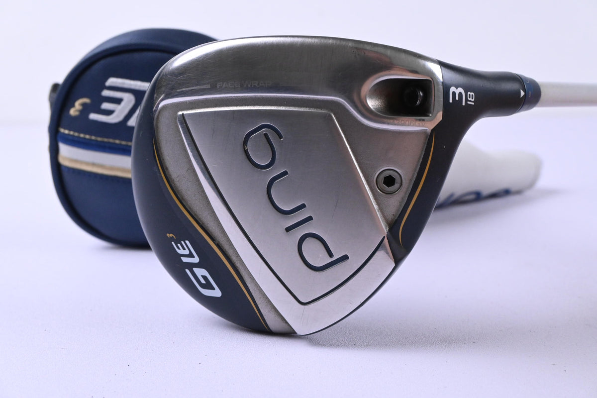 Ladies Ping G Le3 #3 Wood / 18 Degree / Ladies Flex Ping ULT 250 Shaft