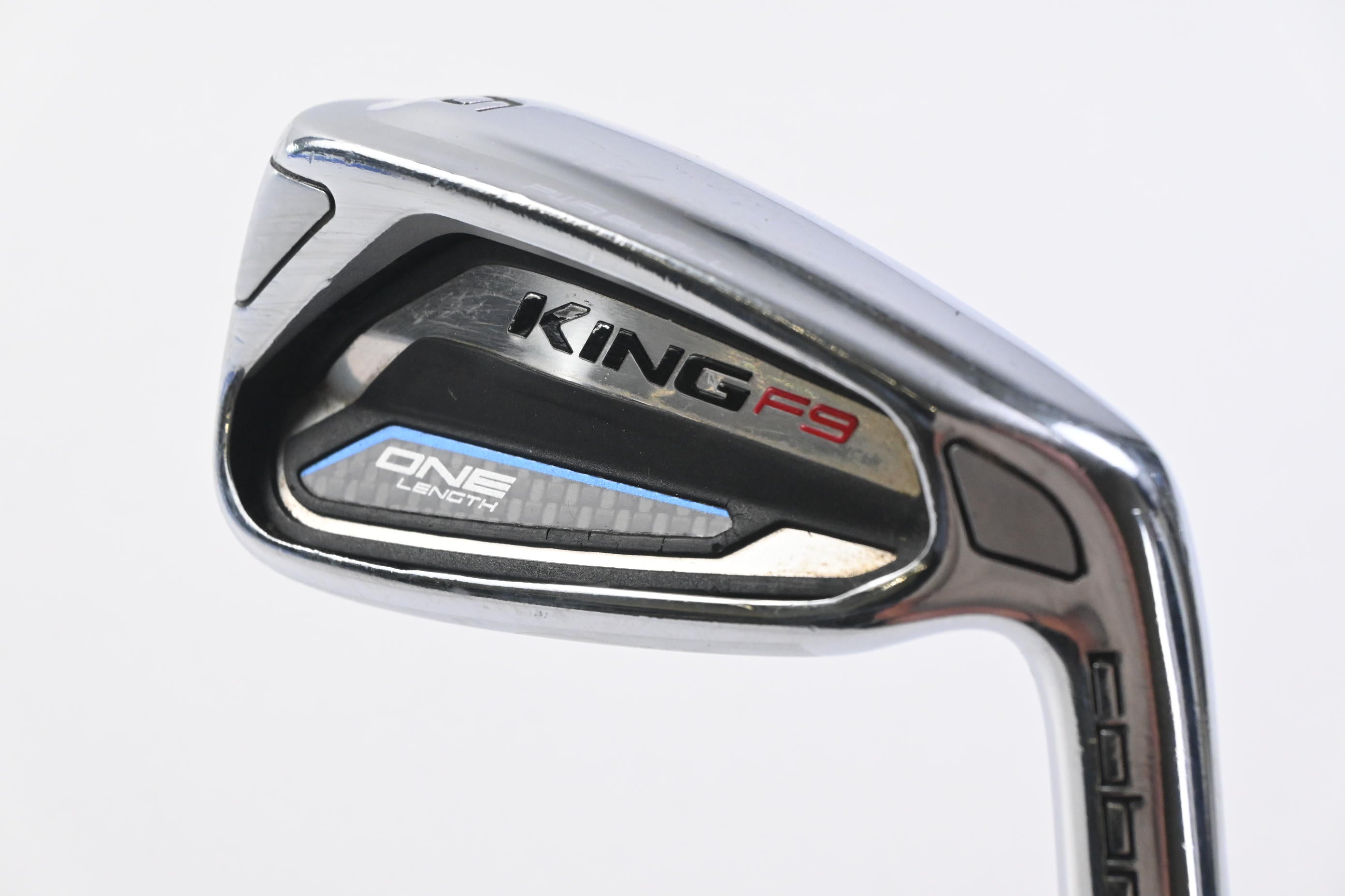 Cobra King F9 One Length #6 Iron / Regular Flex KBS Tour 90 Shaft