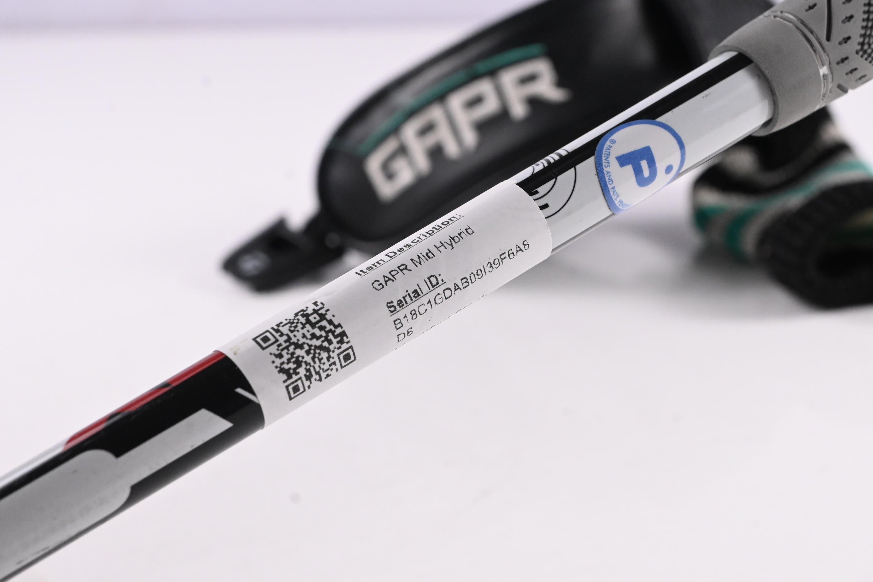 Taylormade GAPR Mid #3 Hybrid / 18 Degree / Stiff Flex Accra 2.0 200 Shaft