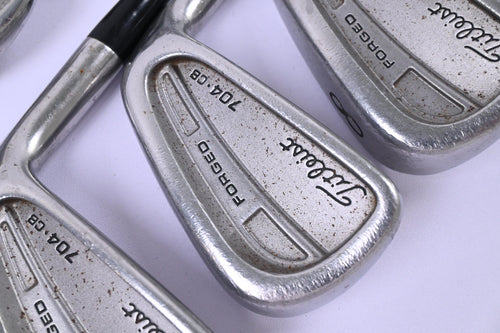 Titleist 704.CB Irons / 3-9i / Regular Flex Titleist 3980 Shafts