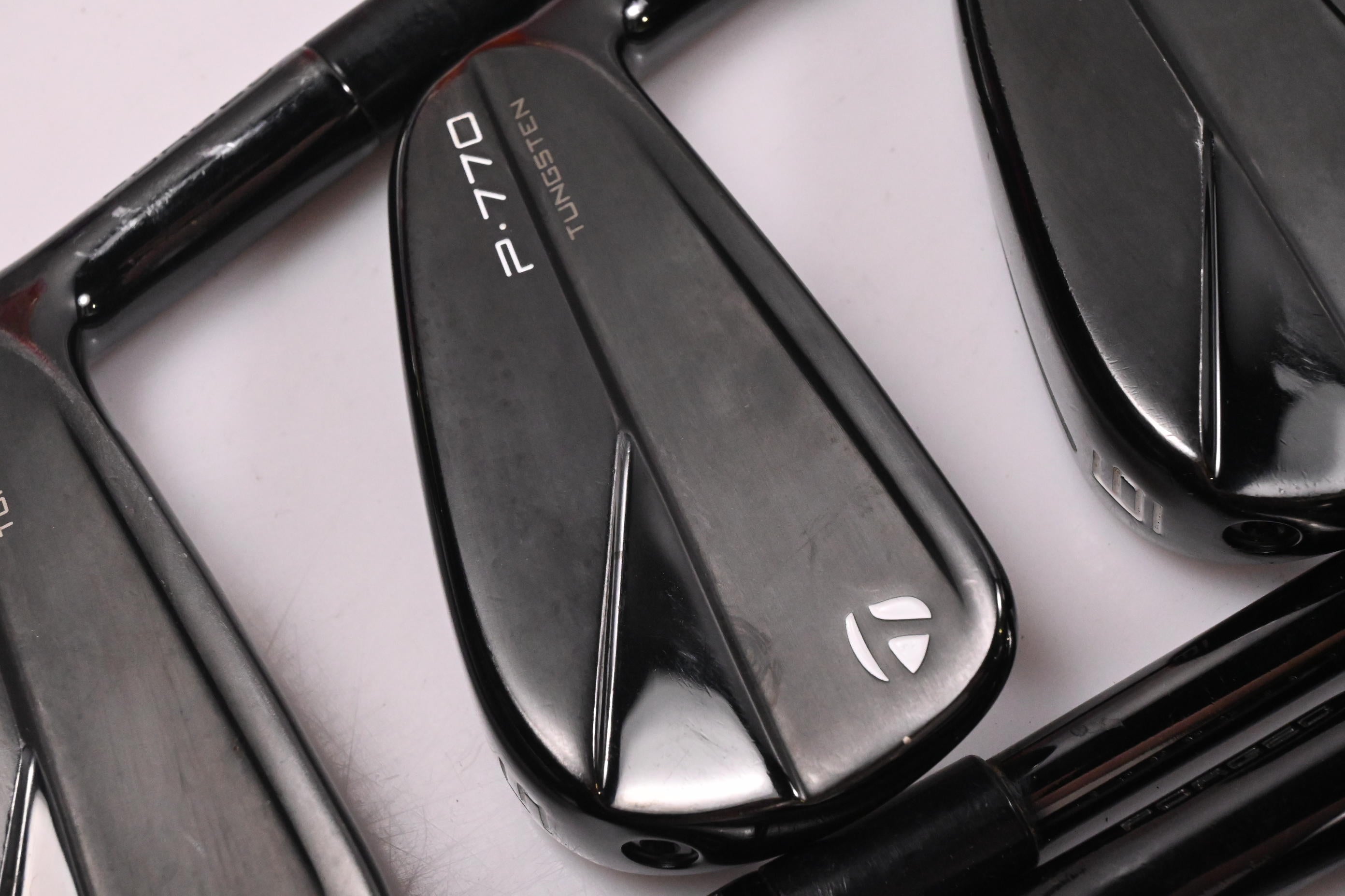 Taylormade P770 2023 Phantom Black Irons / 4-PW / Stiff Flex KBS Tour Shafts