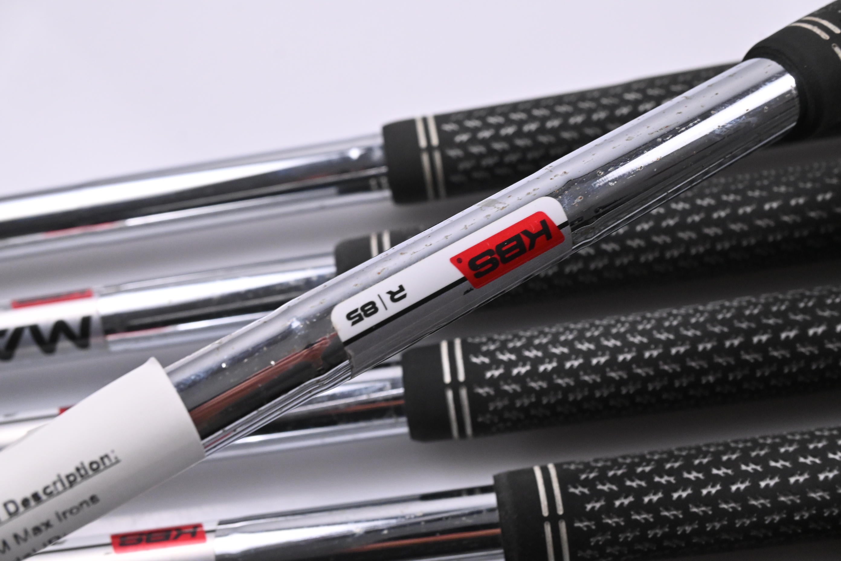 Taylormade SIM Max Irons / 4-PW+AW / Regular Flex KBS Max 85 Shafts