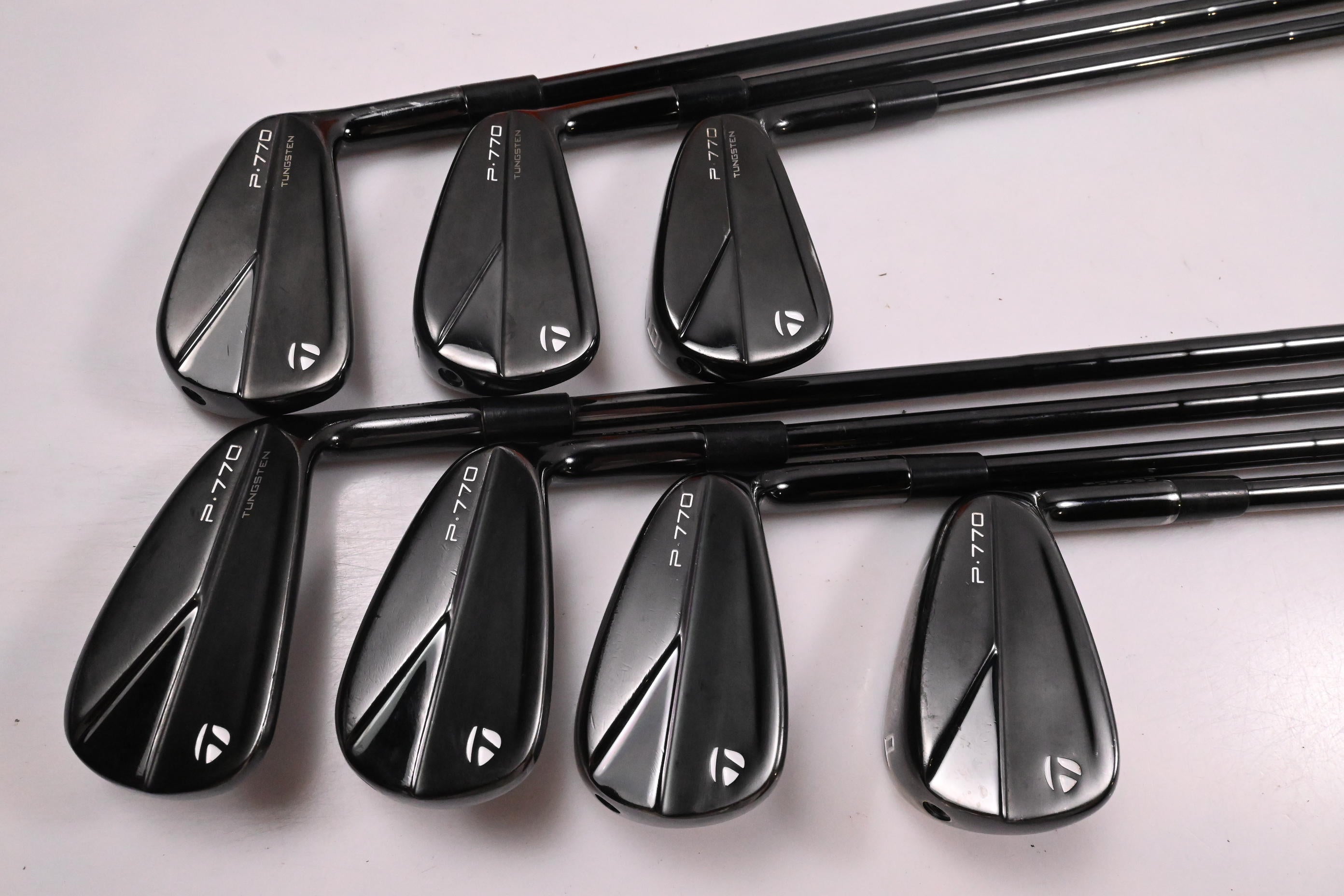 Taylormade P770 2023 Phantom Black Irons / 4-PW / Stiff Flex KBS Tour Shafts