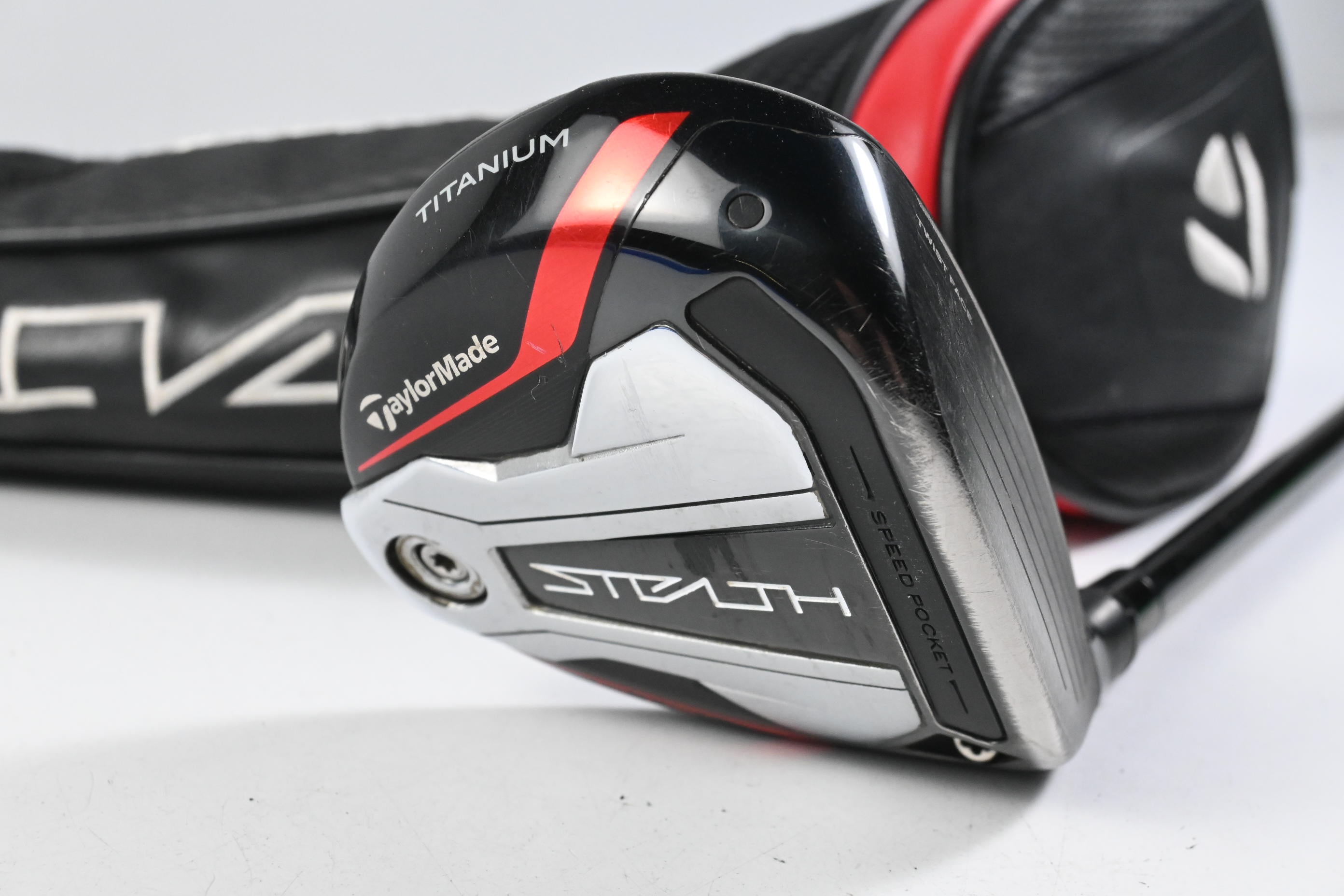 Taylormade Stealth Plus #3 Wood / 15 Degree / Stiff Flex HZRDUS Smoke Red RDX 75