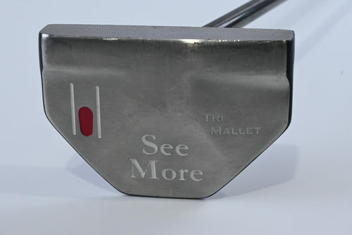 Seemore Tri-Mallet Platinum Putter / 36 Inch