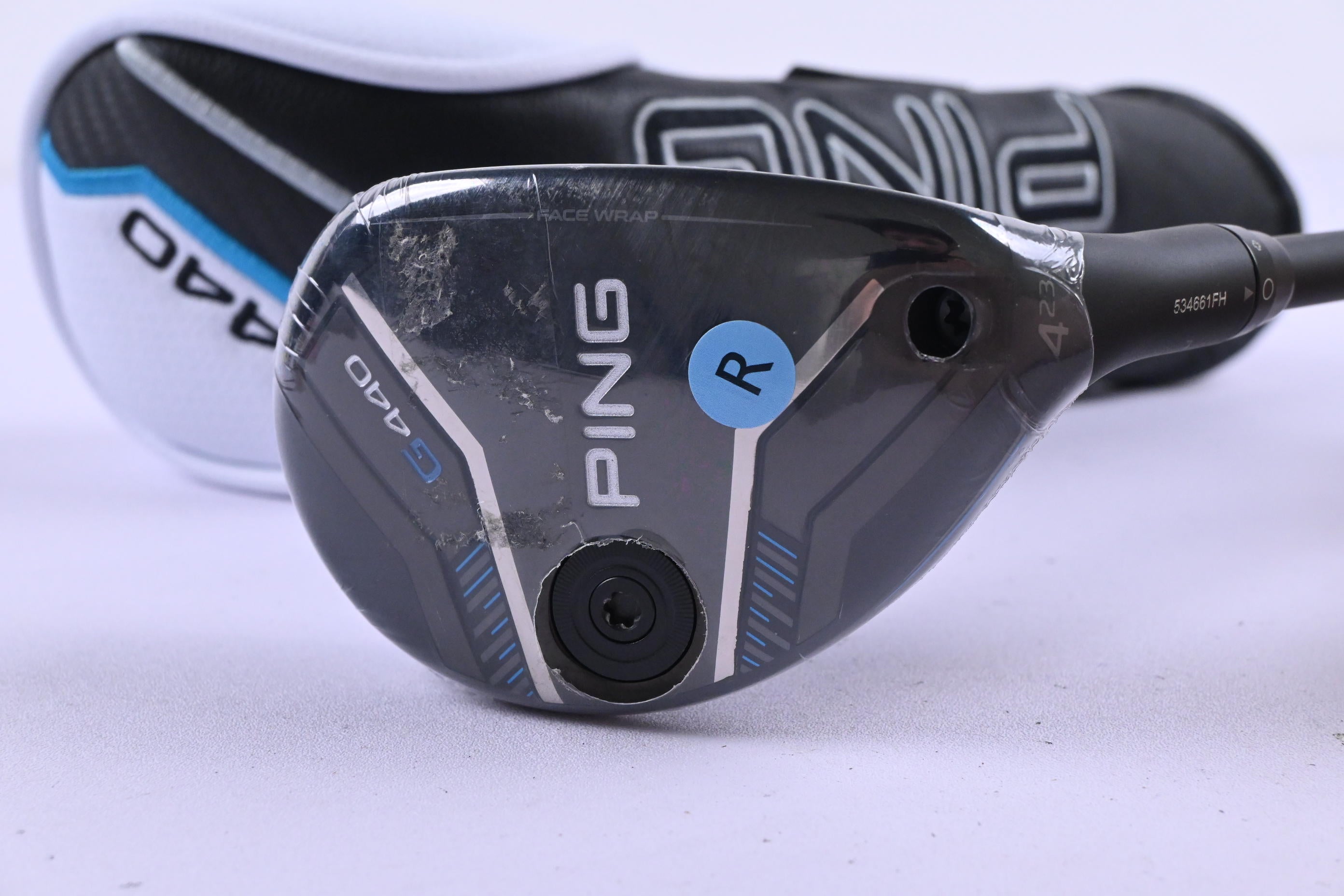 Ping G440 #4 Hybrid / 23 Degree / Regular Flex Ping Alta CB Blue 70 Shaft