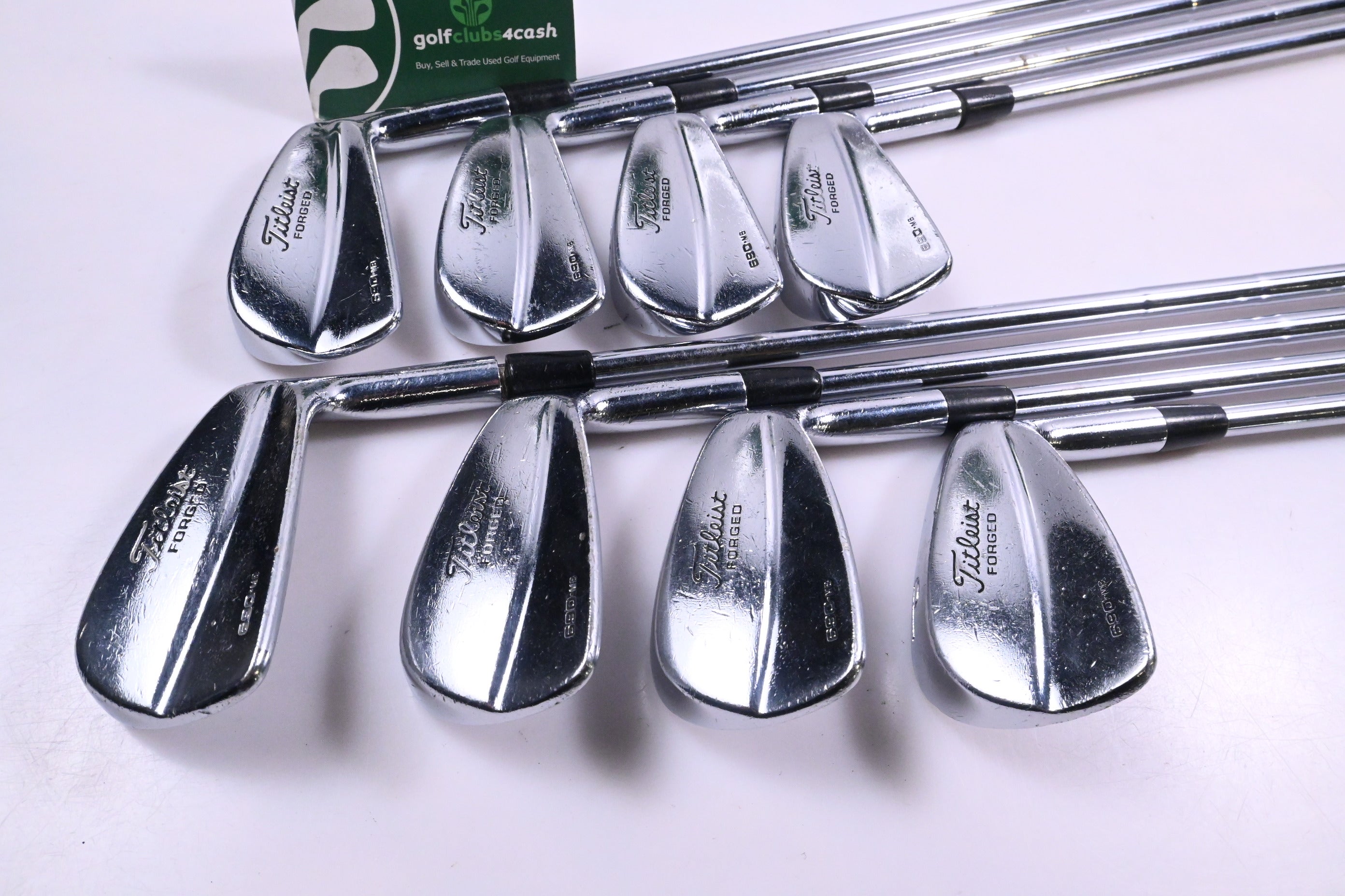 Titleist 690.MB Irons / 3-PW / Stiff Flex Dynamic Gold S300 Shafts