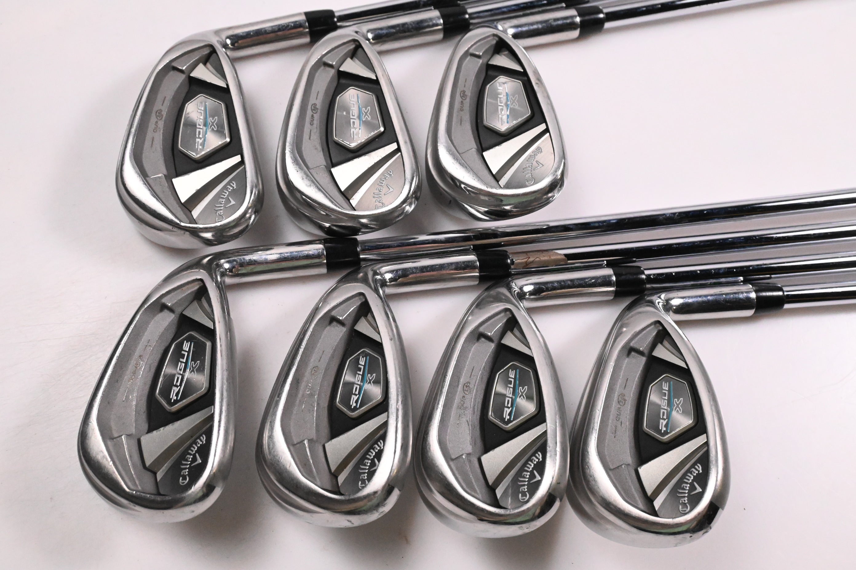 Callaway Rogue X Irons / 6-PW+AW+GW / Regular Flex XP ST15 95 R300 Shafts