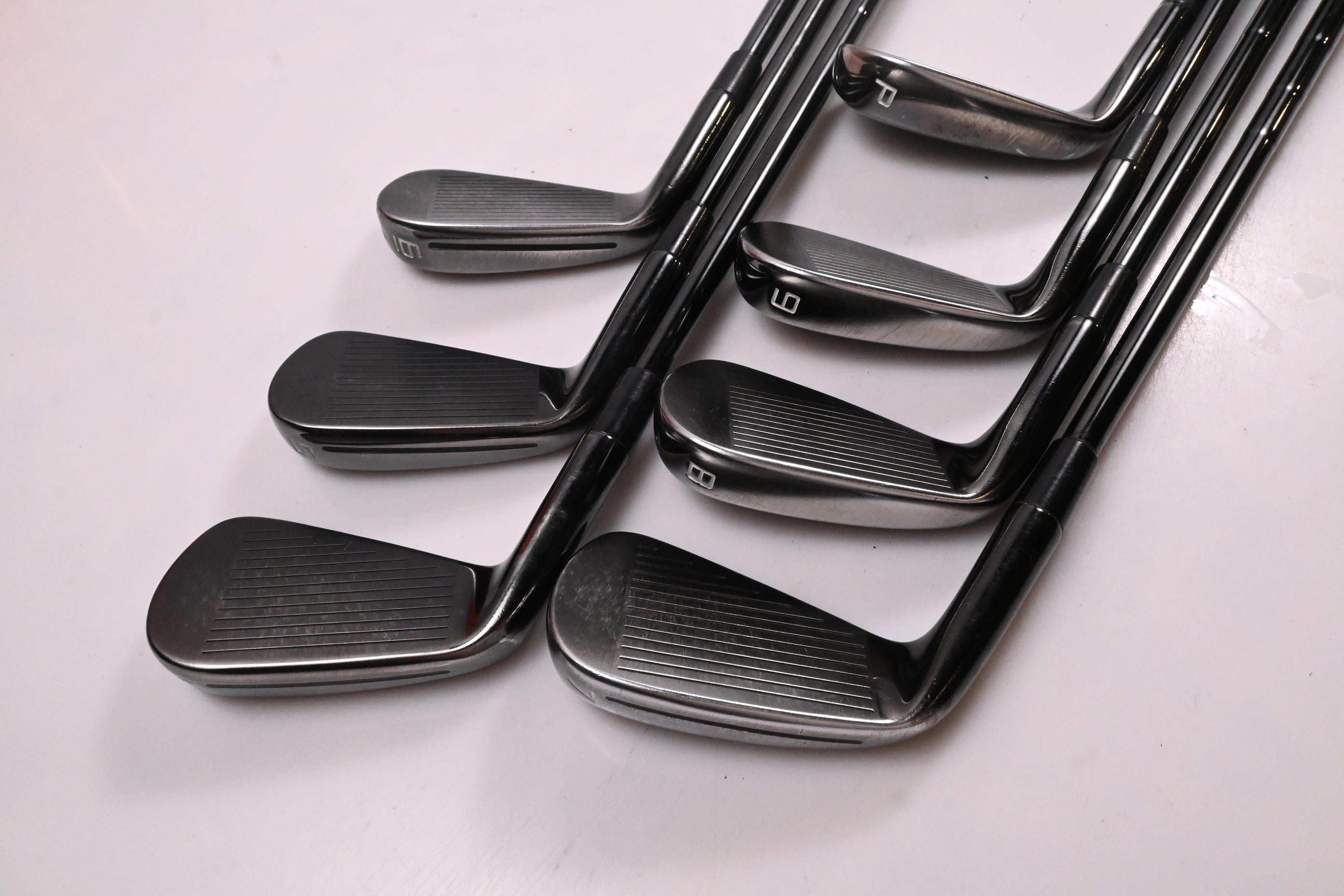Taylormade P770 2023 Phantom Black Irons / 4-PW / Stiff Flex KBS Tour Shafts
