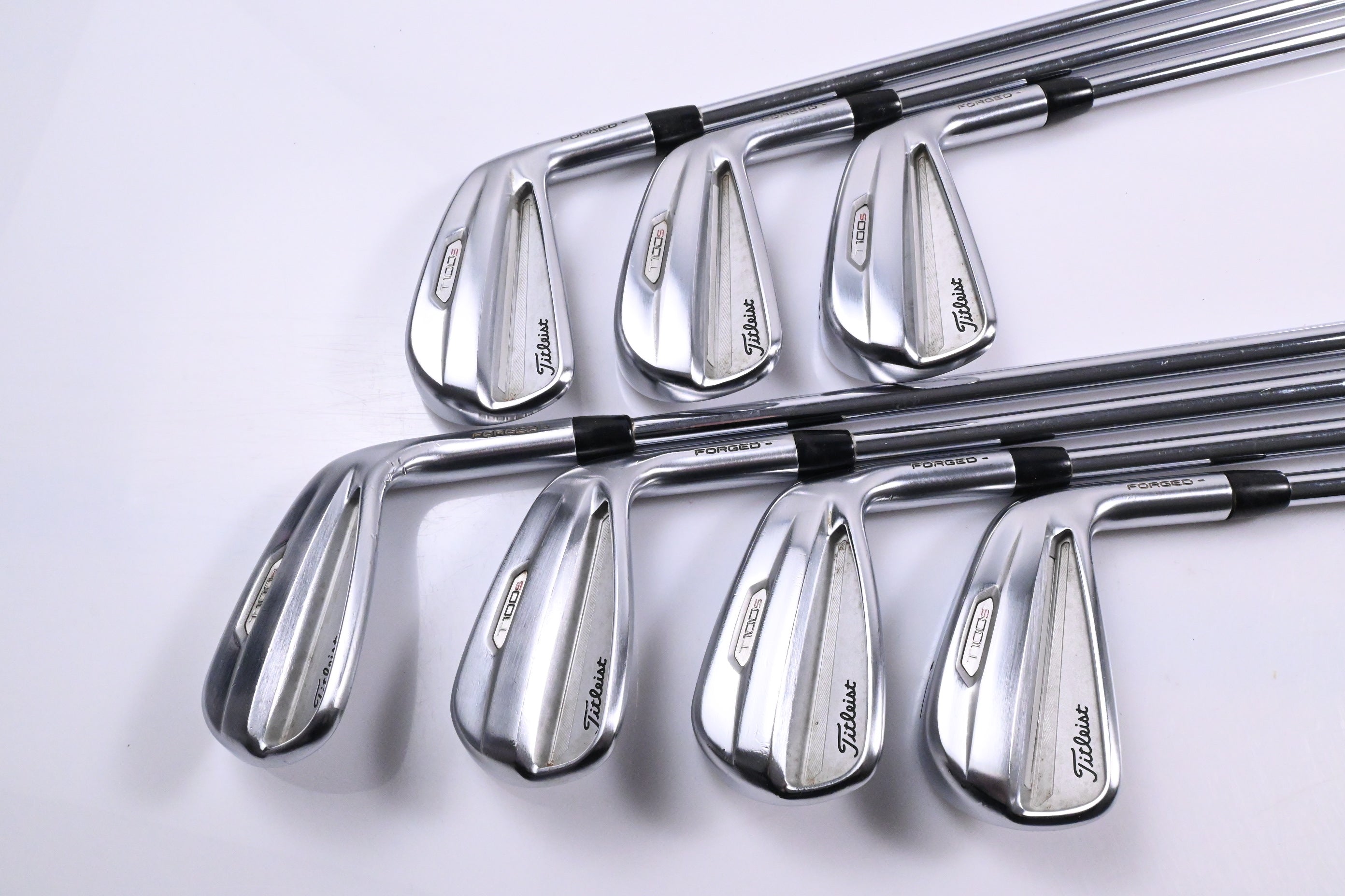 Titleist T100.S 2021 Irons / 4-PW / Stiff Flex Project X Precision Shafts