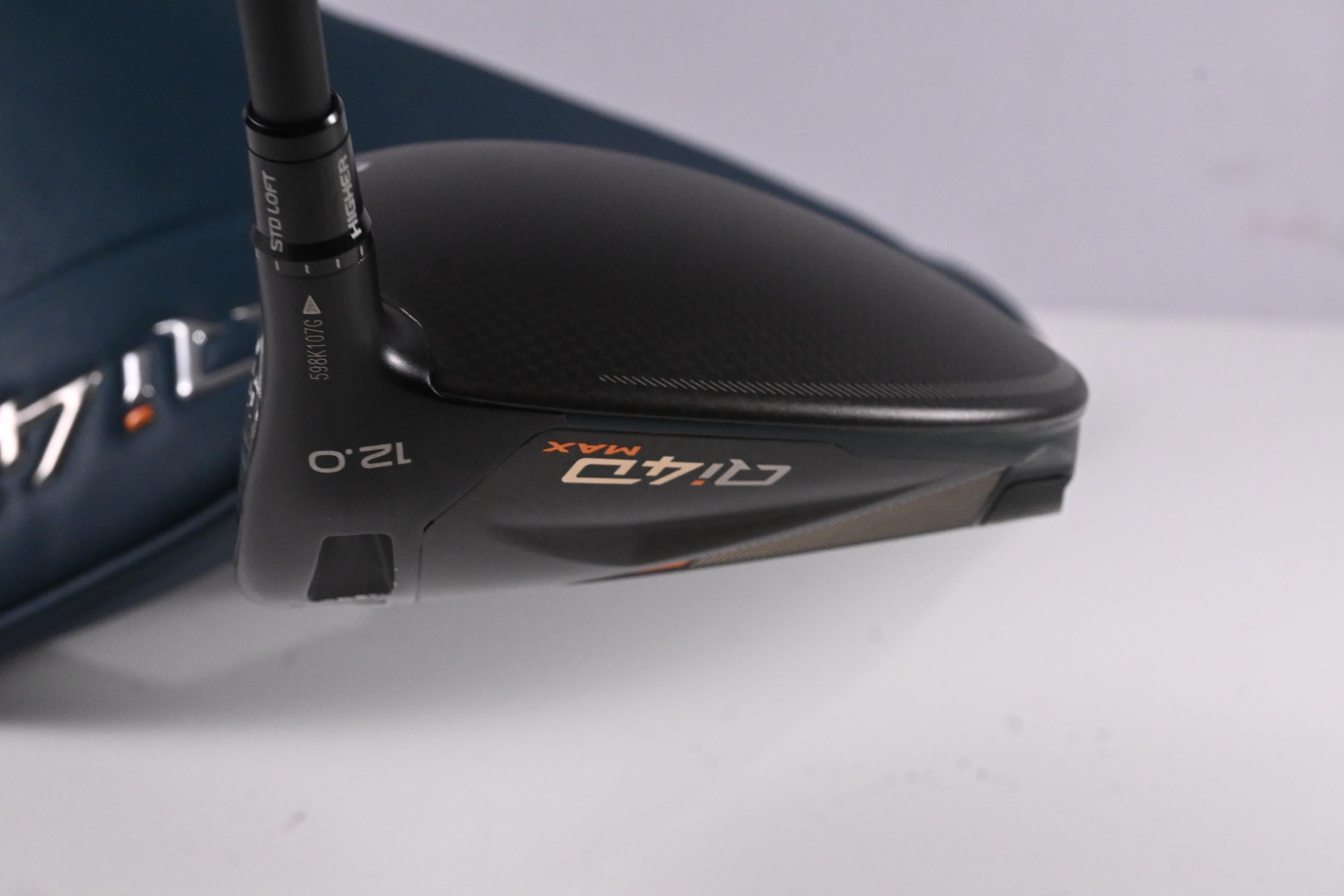 Taylormade Qi4D Max Driver / 12 Degree / Stiff Flex REAX Red 50 Shaft