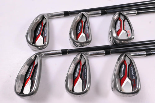Taylormade Aeroburner Irons / 6-PW+SW / Regular Flex Taylormade Reax 60 Shafts