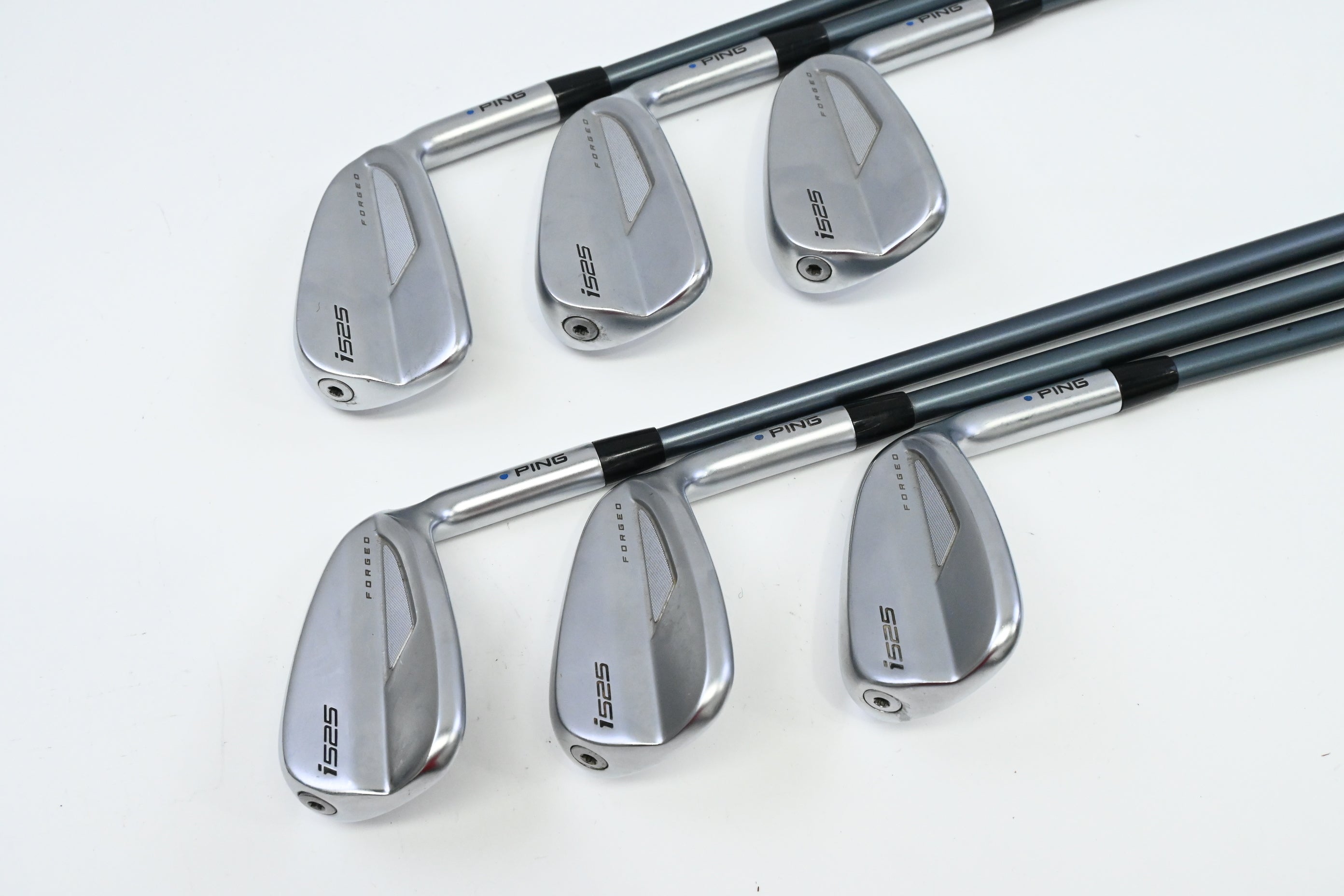 Ping i525 Irons / 6-PW+UW / Blue Dot / Regular Flex Ping Alta CB Slate Shafts