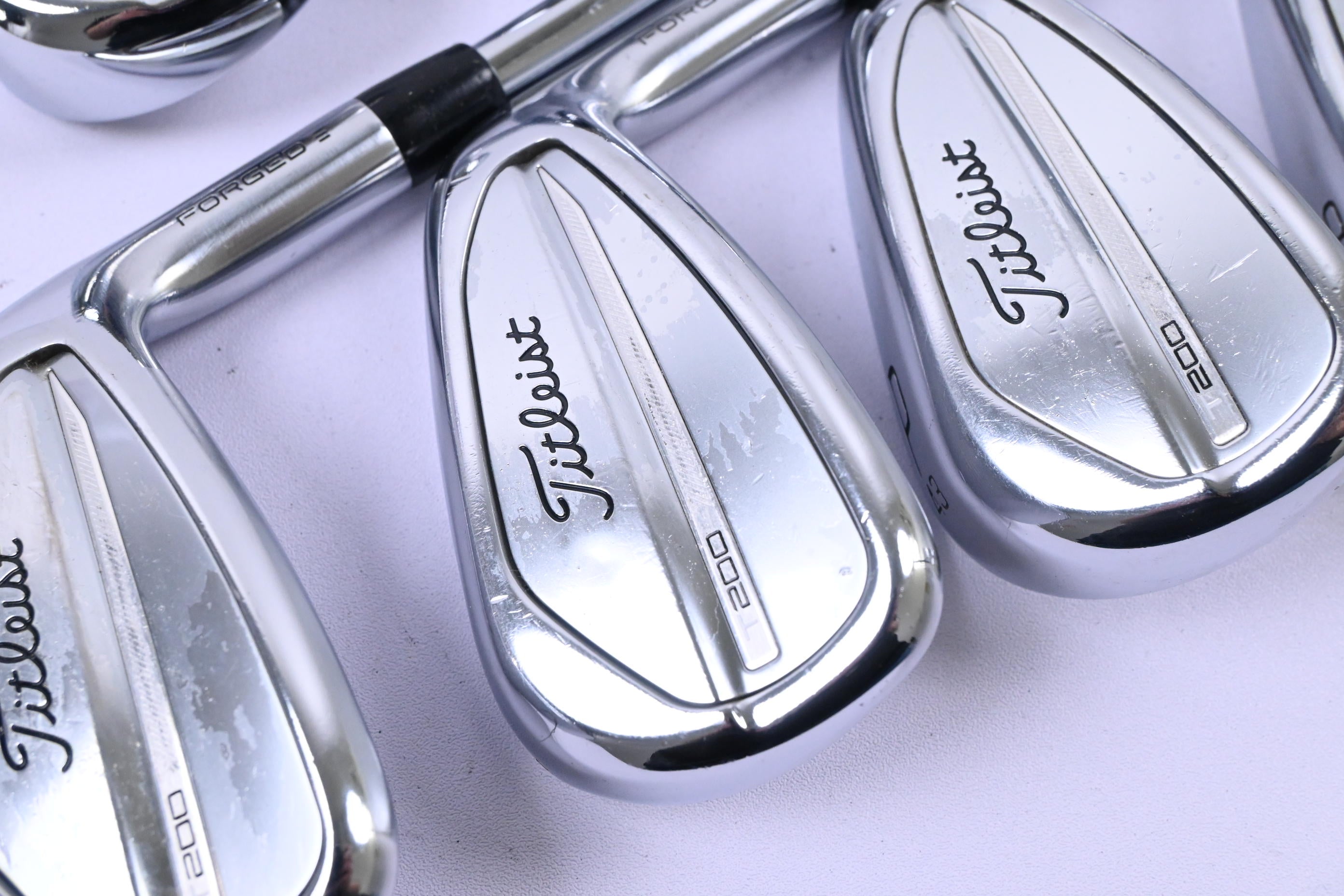 Titleist T200 2023 Irons / 5-PW+GW / Stiff Flex AMT Black S300 Shafts