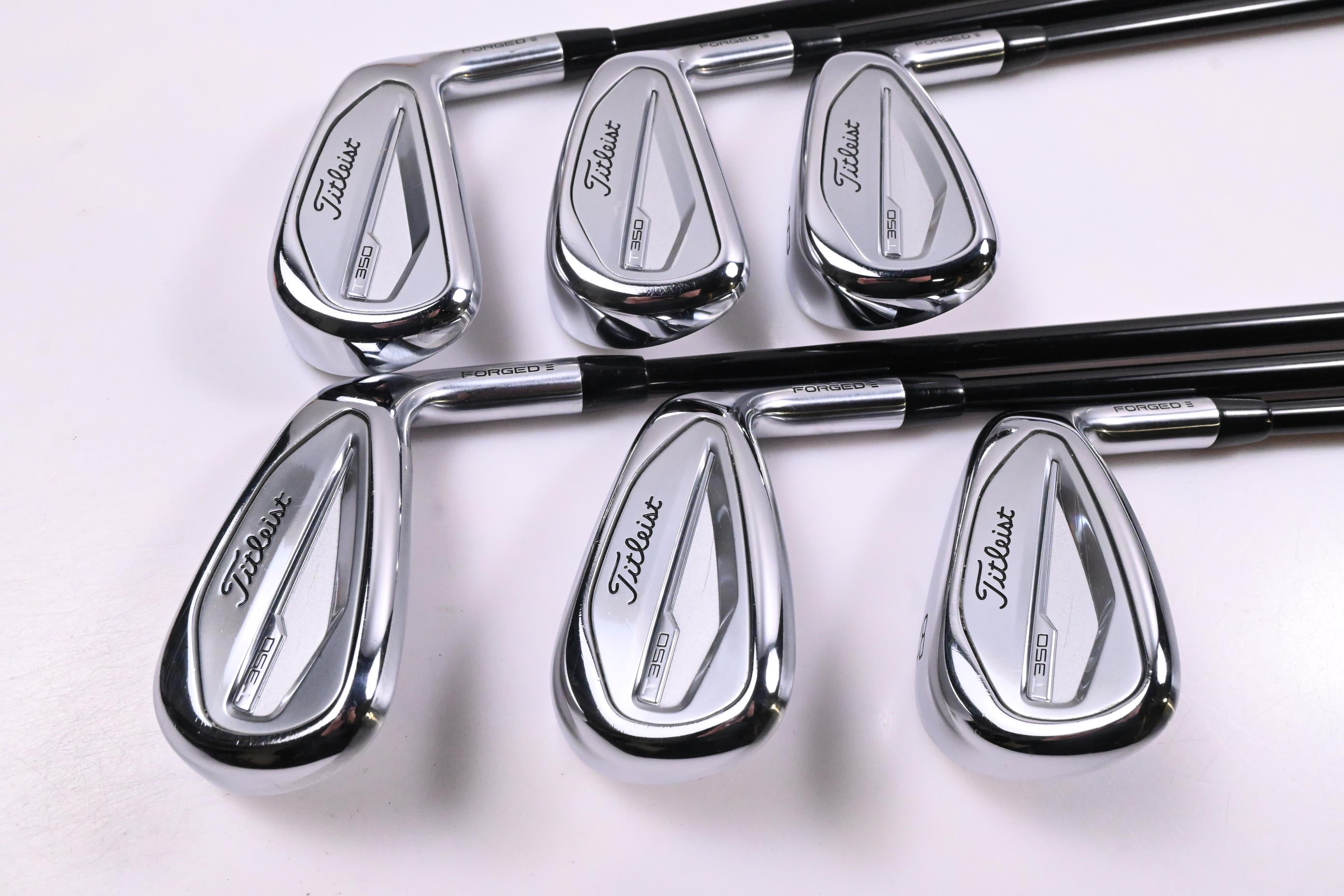 Titleist T350 Irons / 6-PW+48° / Regular Flex Tensei AV Blue AM(2) Shafts