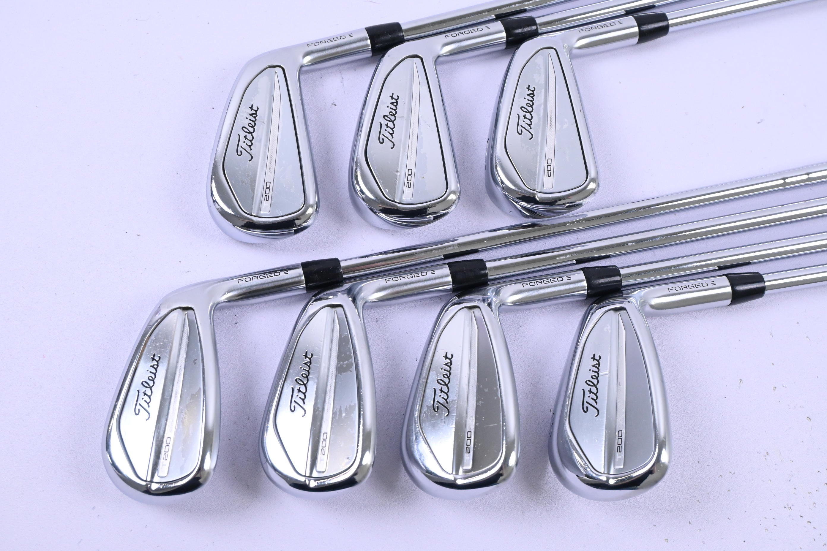Titleist T200 2023 Irons / 5-PW+GW / Stiff Flex AMT Black S300 Shafts
