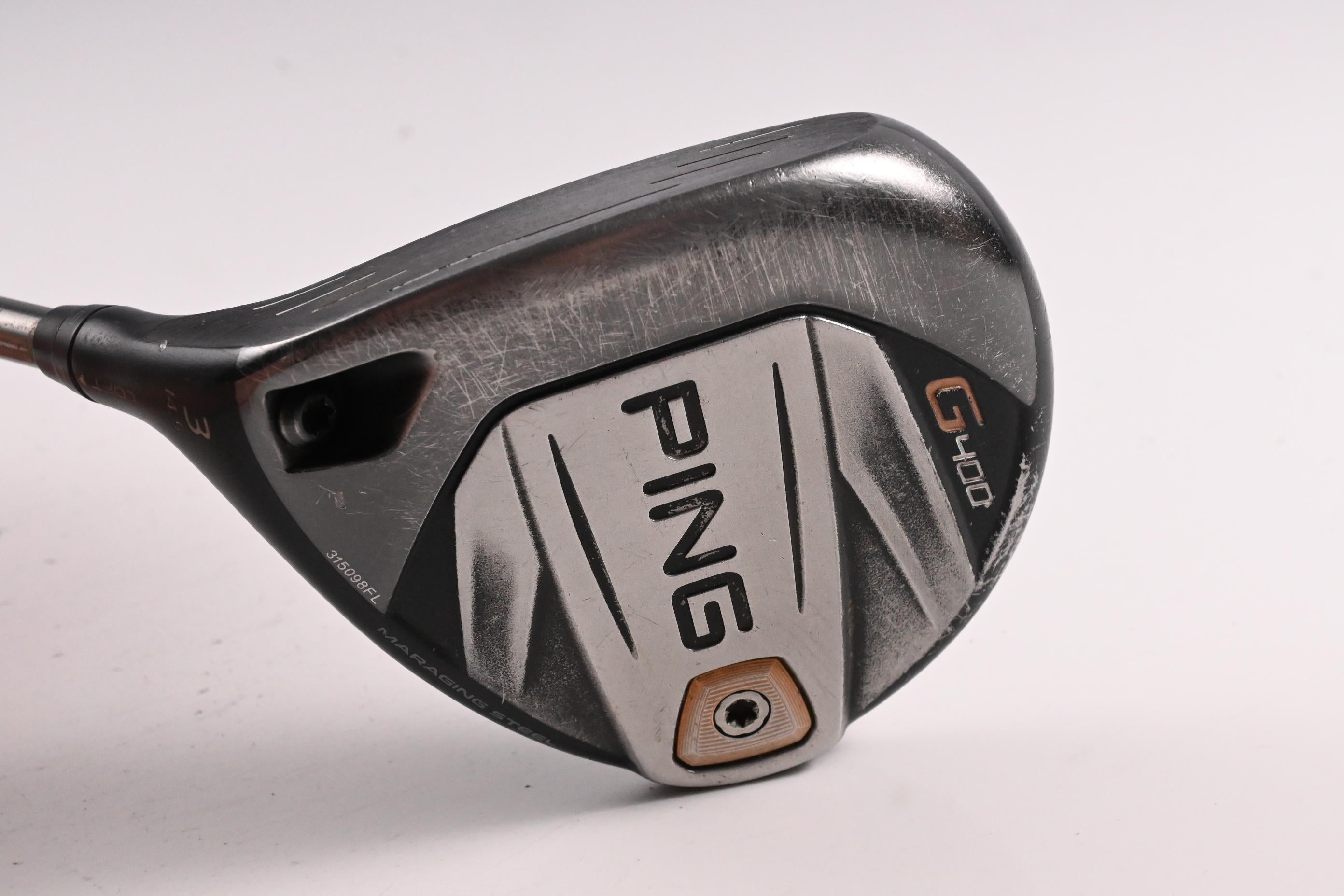 Left Hand Ping G400 #3 Wood / 14.5 Degree / Stiff Flex Ping Tour 75 Shaft