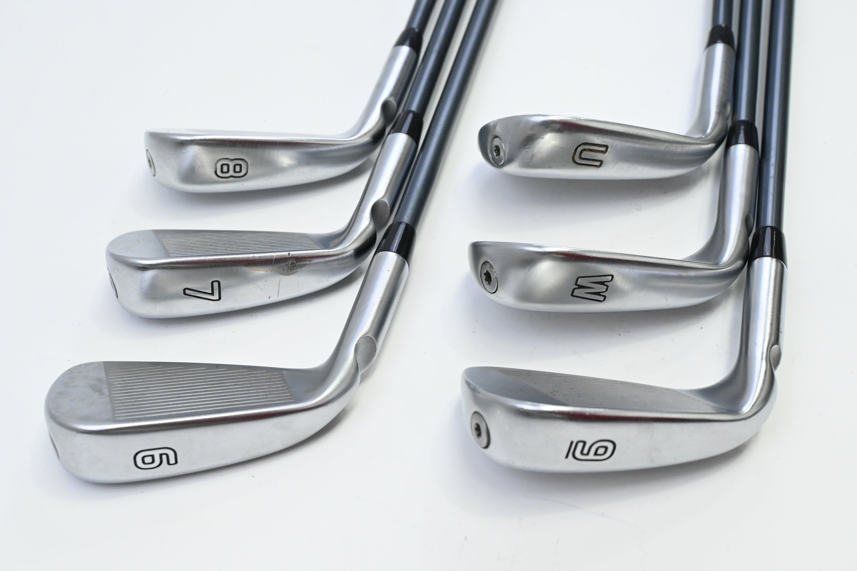 Ping i525 Irons / 6-PW+UW / Blue Dot / Regular Flex Ping Alta CB Slate Shafts