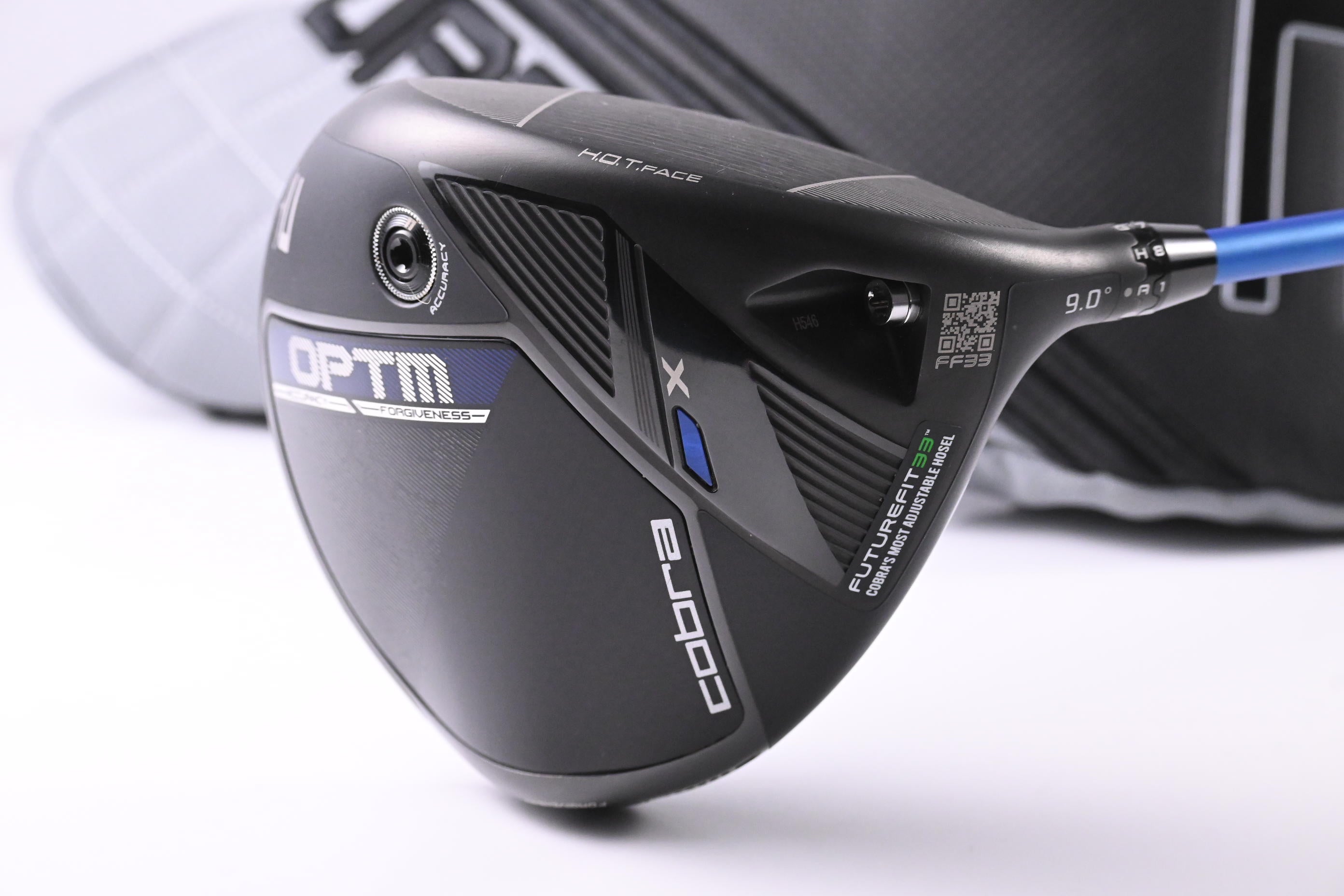 Cobra OPTM X Driver / 9 Degree / Stiff Flex Project X Denali Frost Blue CB 60