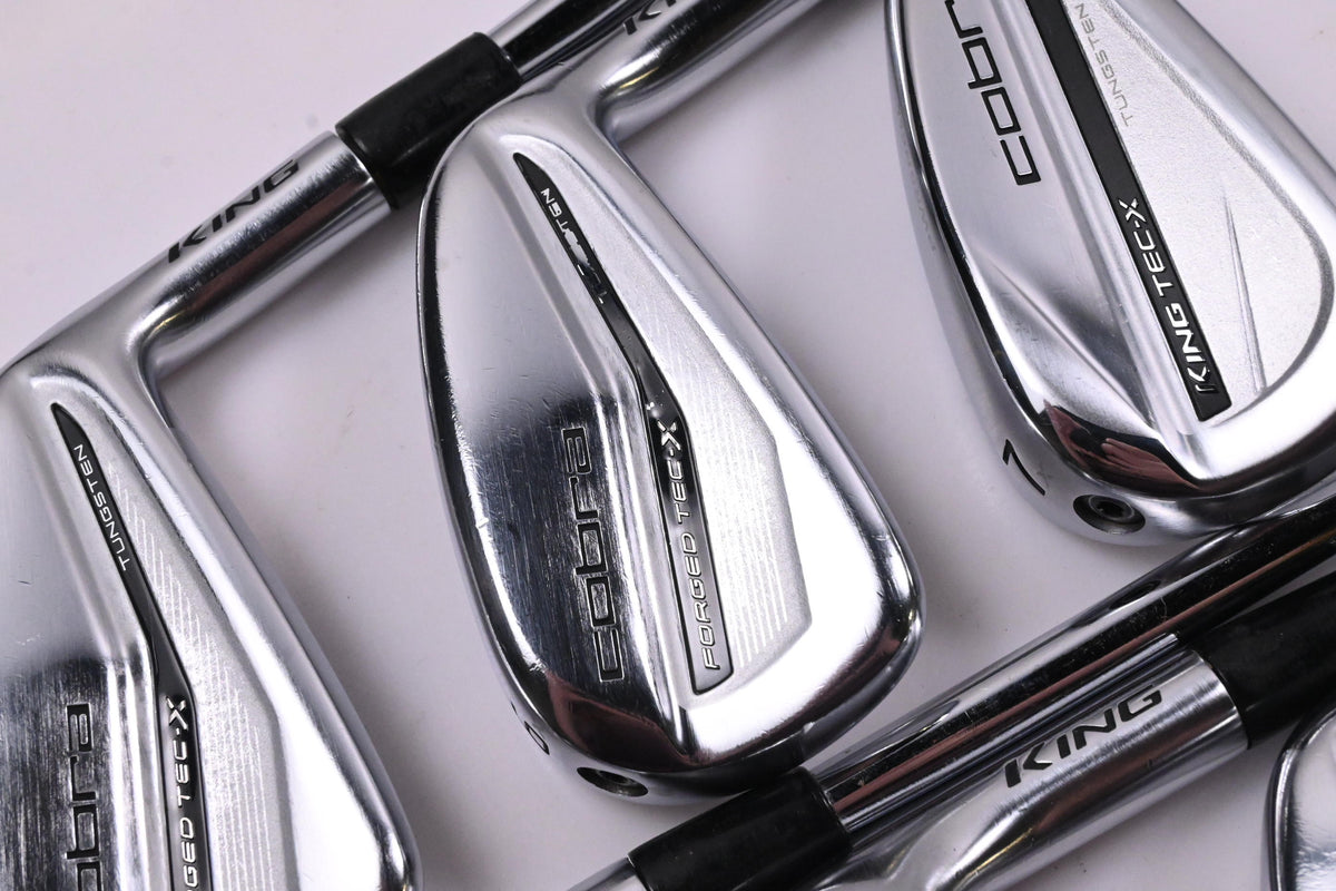 Cobra Forged Tec X 2022 Irons / 5-PW+GW / Stiff Flex KBS Tour Lite Shafts