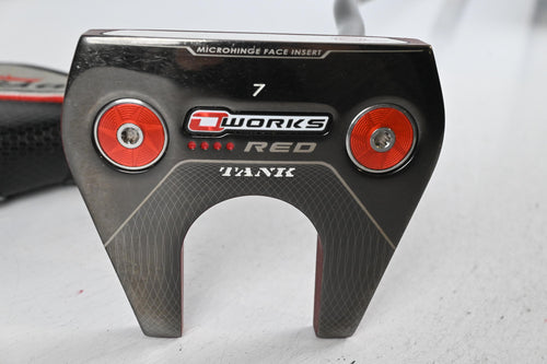 Tour Issue Odyssey O-Works 7 Red Tank Putter / 34 Inch