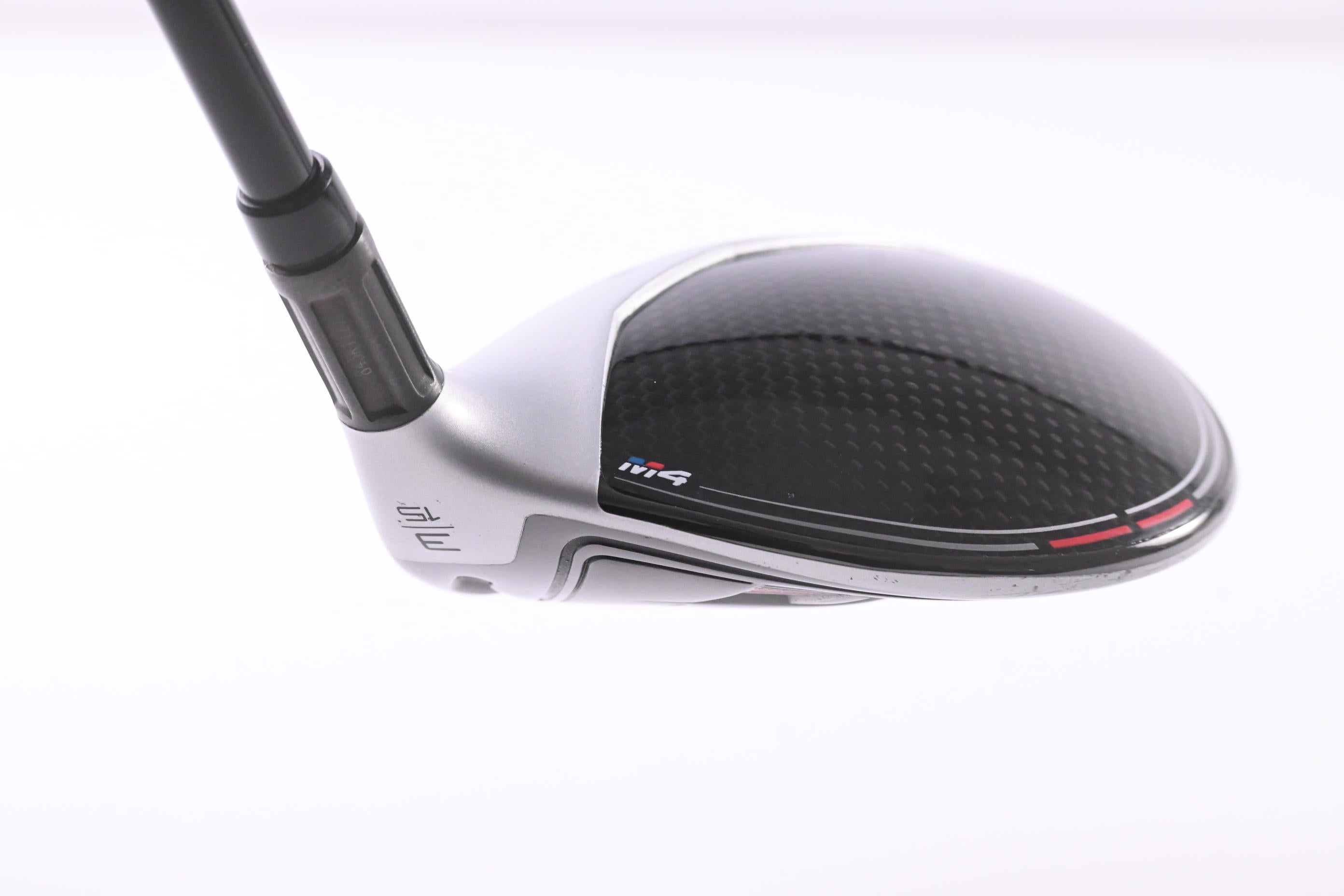 Taylormade M4 #3 Wood / 15 Degree / Stiff Flex Fujikura Atmos Red 6 Shaft