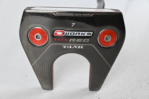 Tour Issue Odyssey O-Works 7 Red Tank Putter / 34 Inch