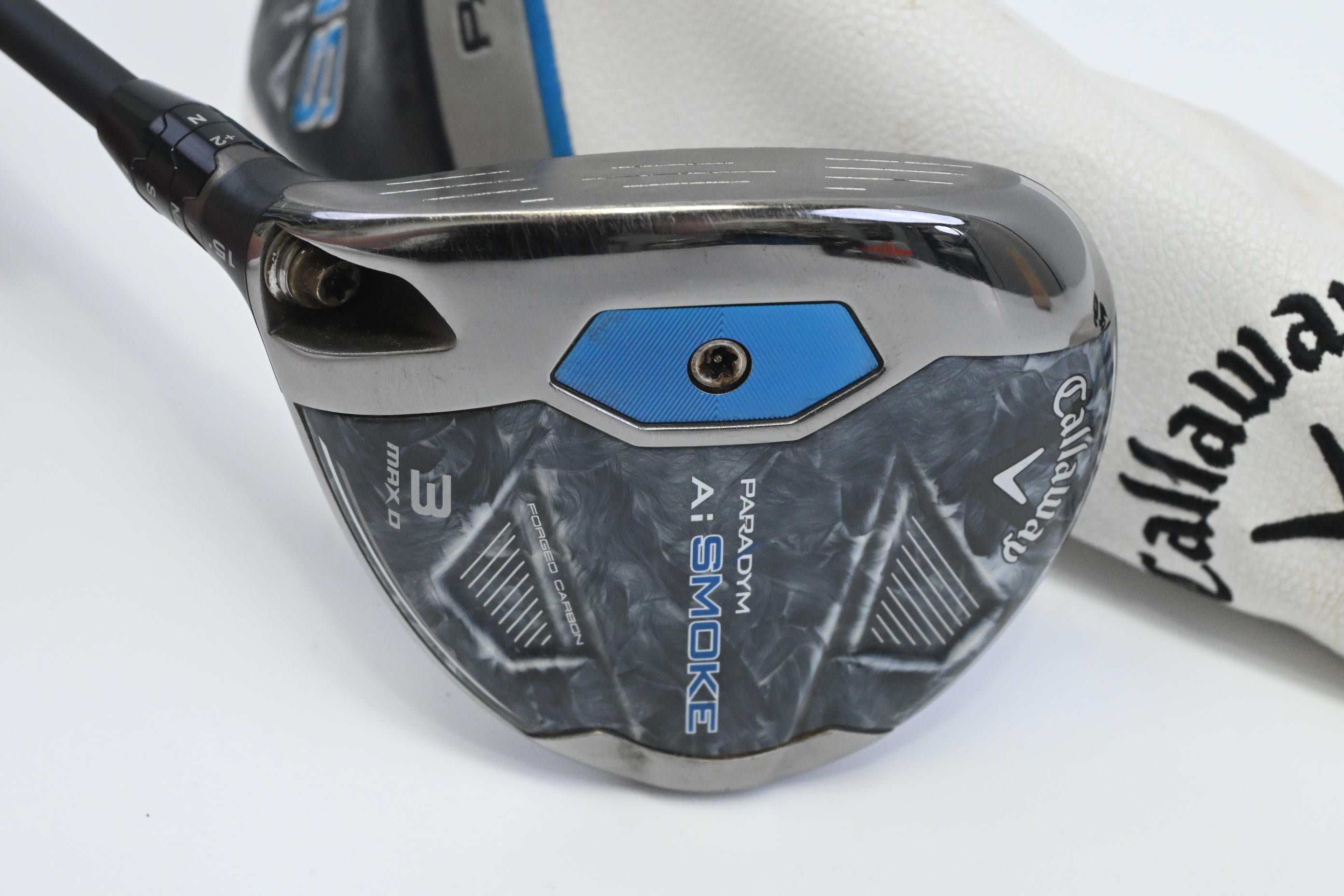Left Hand Callaway Paradym Ai Smoke Max D #3 Wood / 15 Degree / Regular Flex