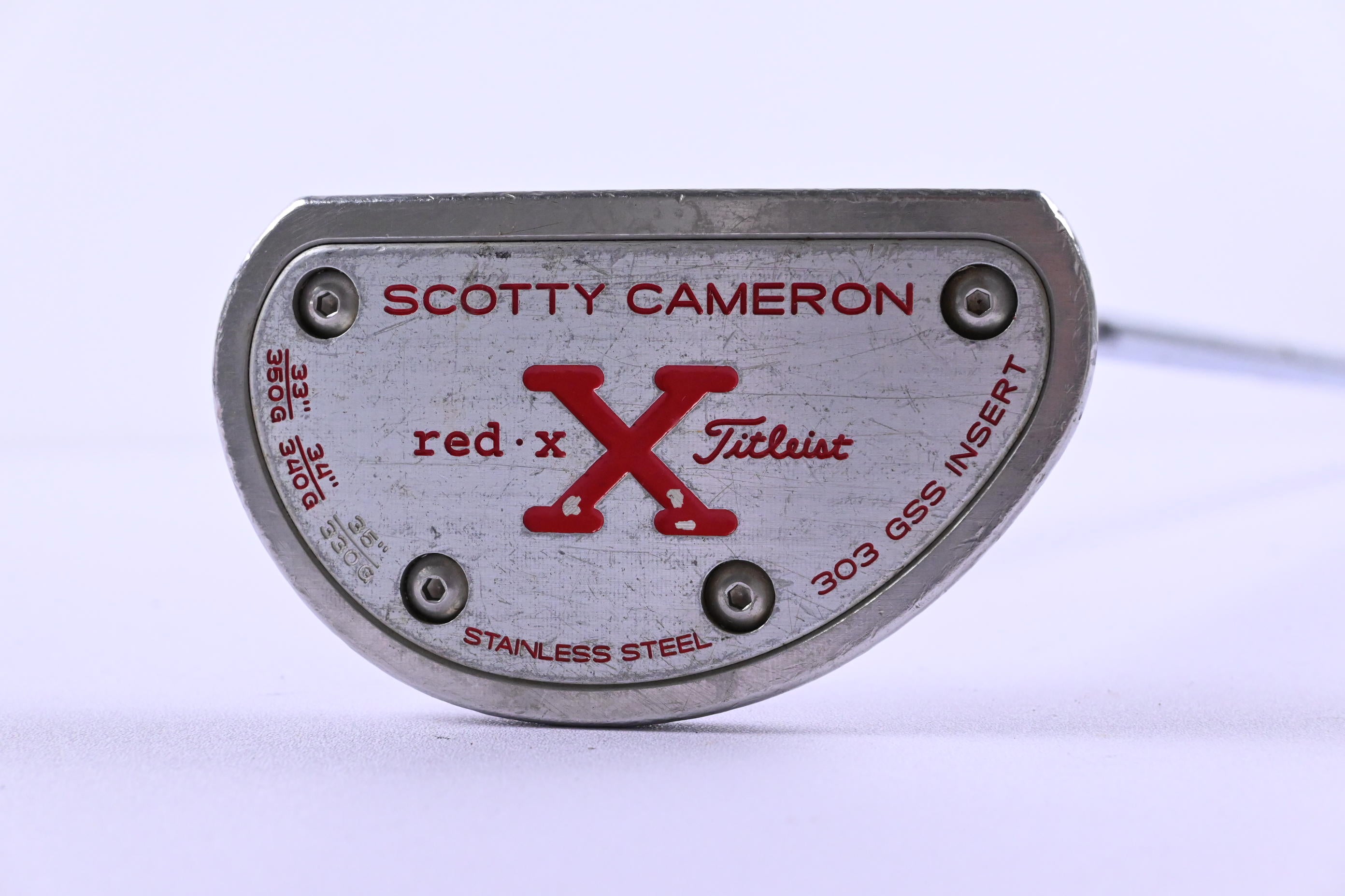 Scotty Cameron Red X Putter / 35 Inch