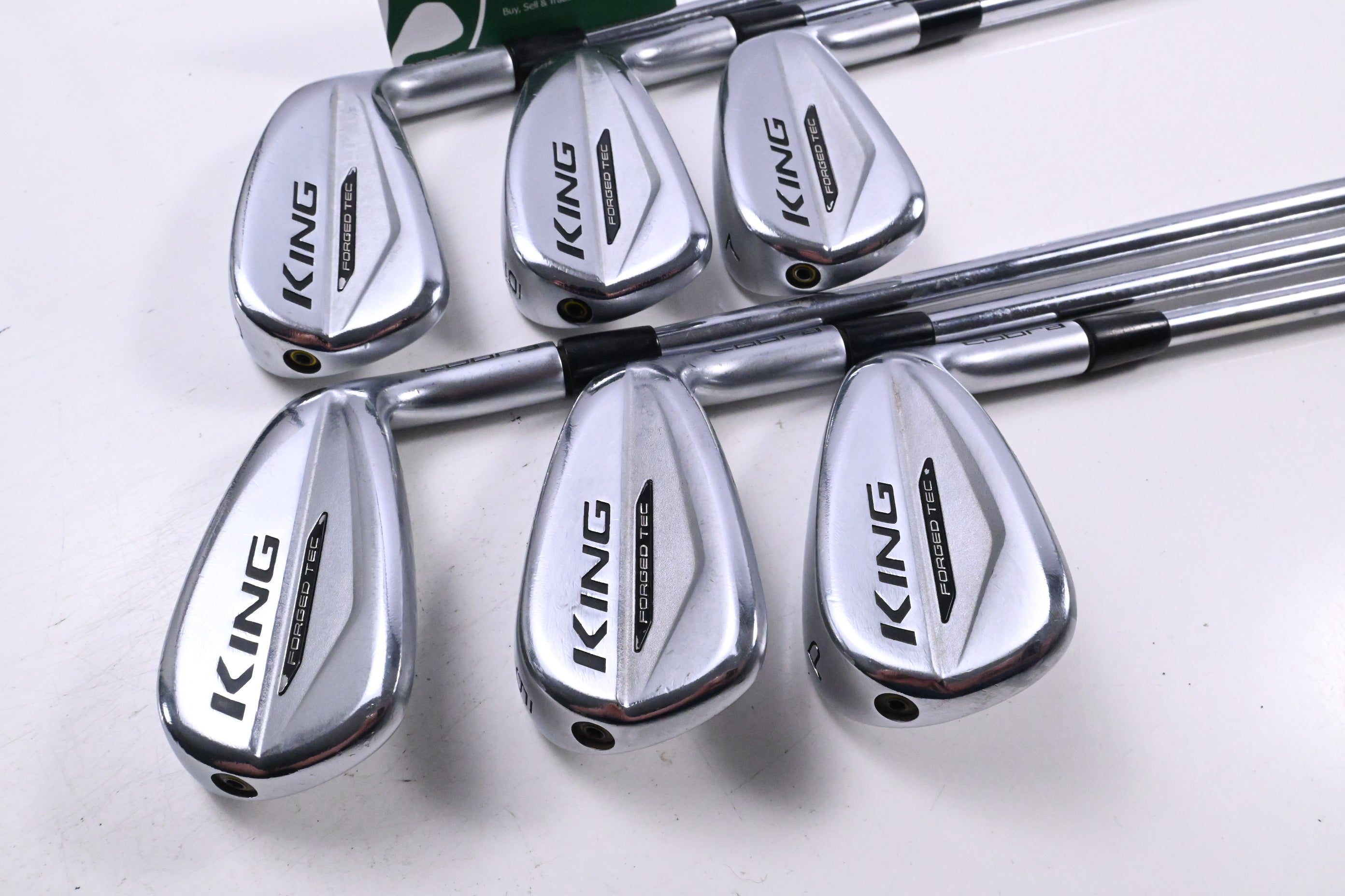 Cobra King Forged Tec 2020 Irons / 5-PW / Stiff Flex KBS Tour Shafts