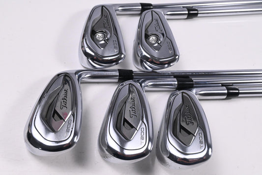 Titleist T200 2019 Irons / 6-PW / Stiff Flex AMT Black S300 Shafts