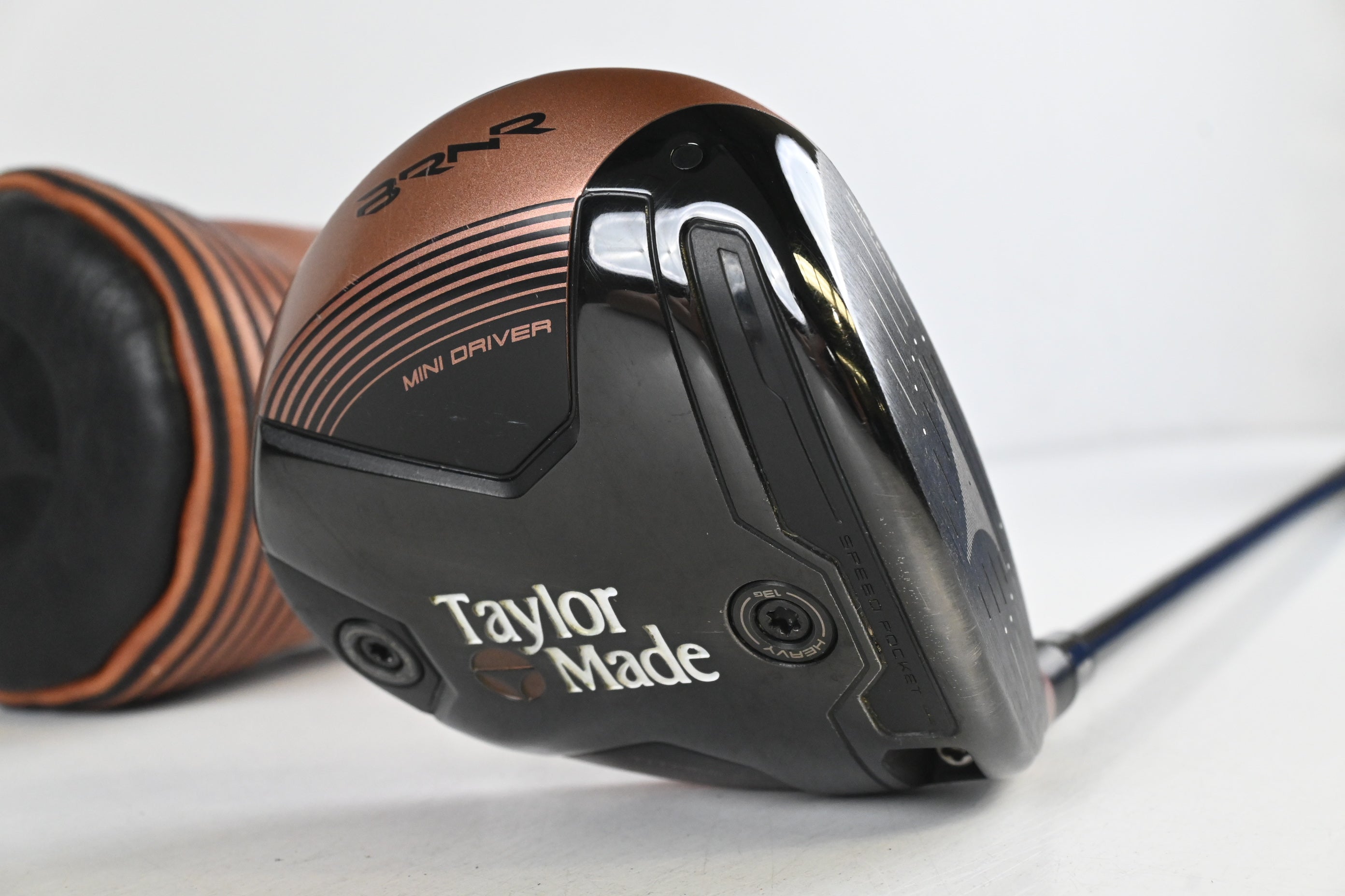 Taylormade BRNR Copper Mini Driver / 11.5 Degree / X-Flex HZRDUS Black 70 Shaft