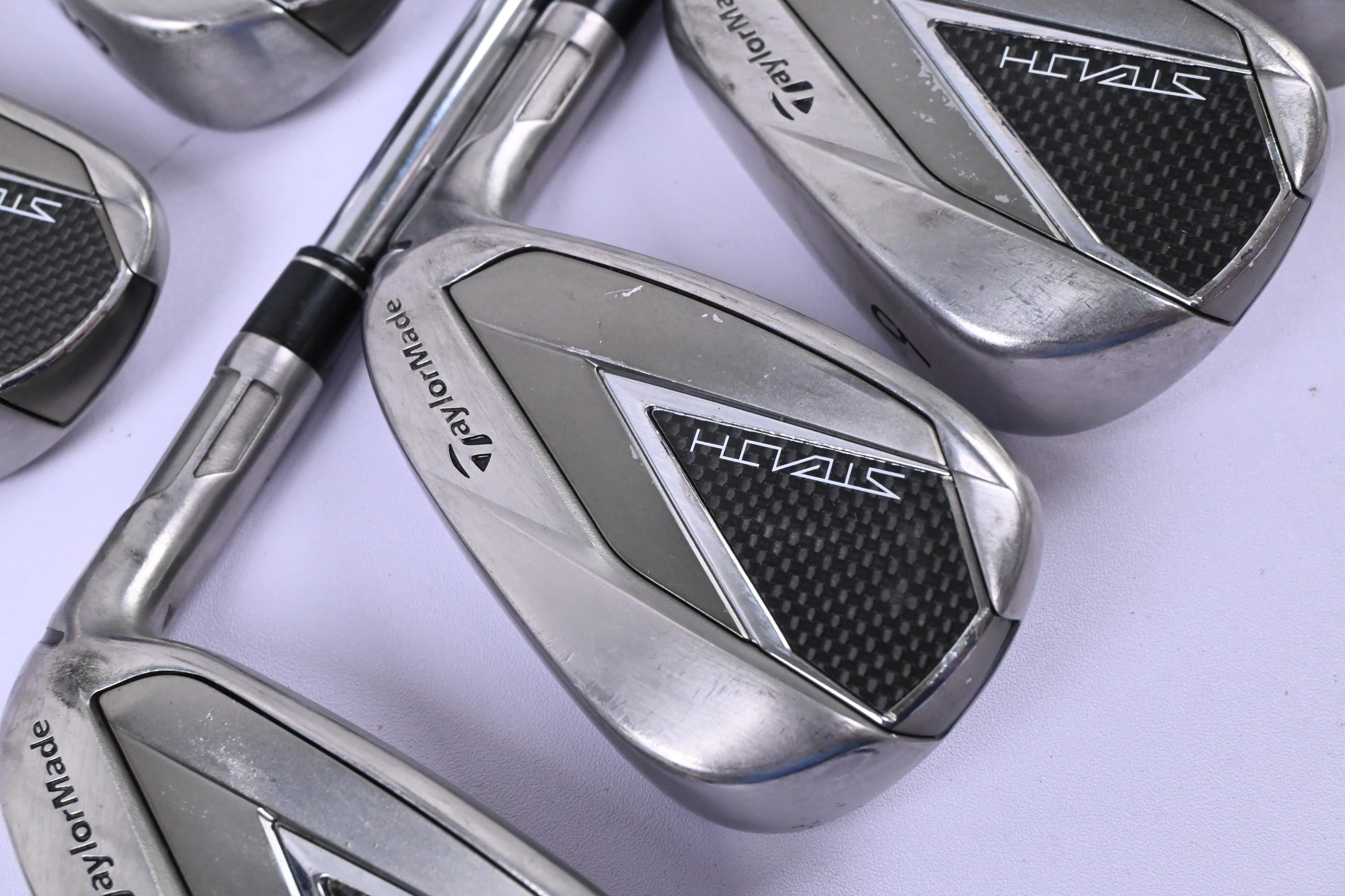 Taylormade Stealth Irons / 4-PW / Stiff Flex KBS Max MT 85 Shafts