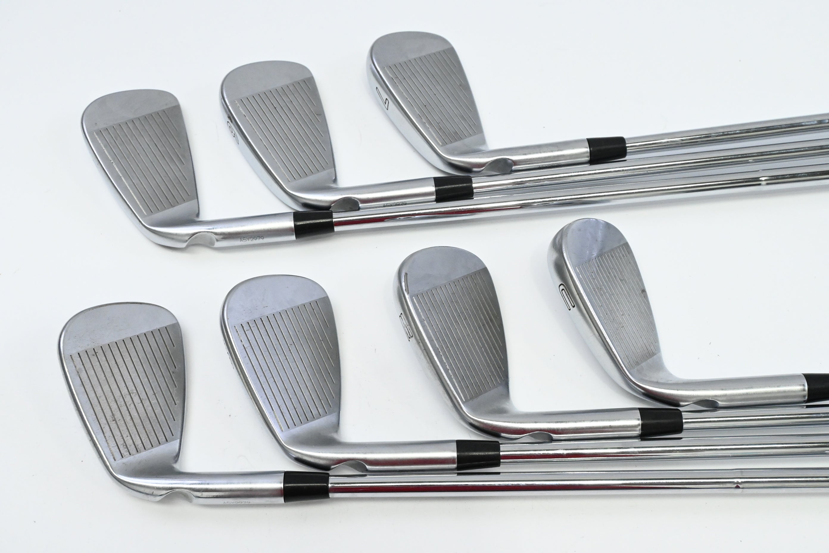 Ping i500 Irons / 5-PW+UW / Green Dot / Stiff Flex Dynamic Gold S300 Shafts
