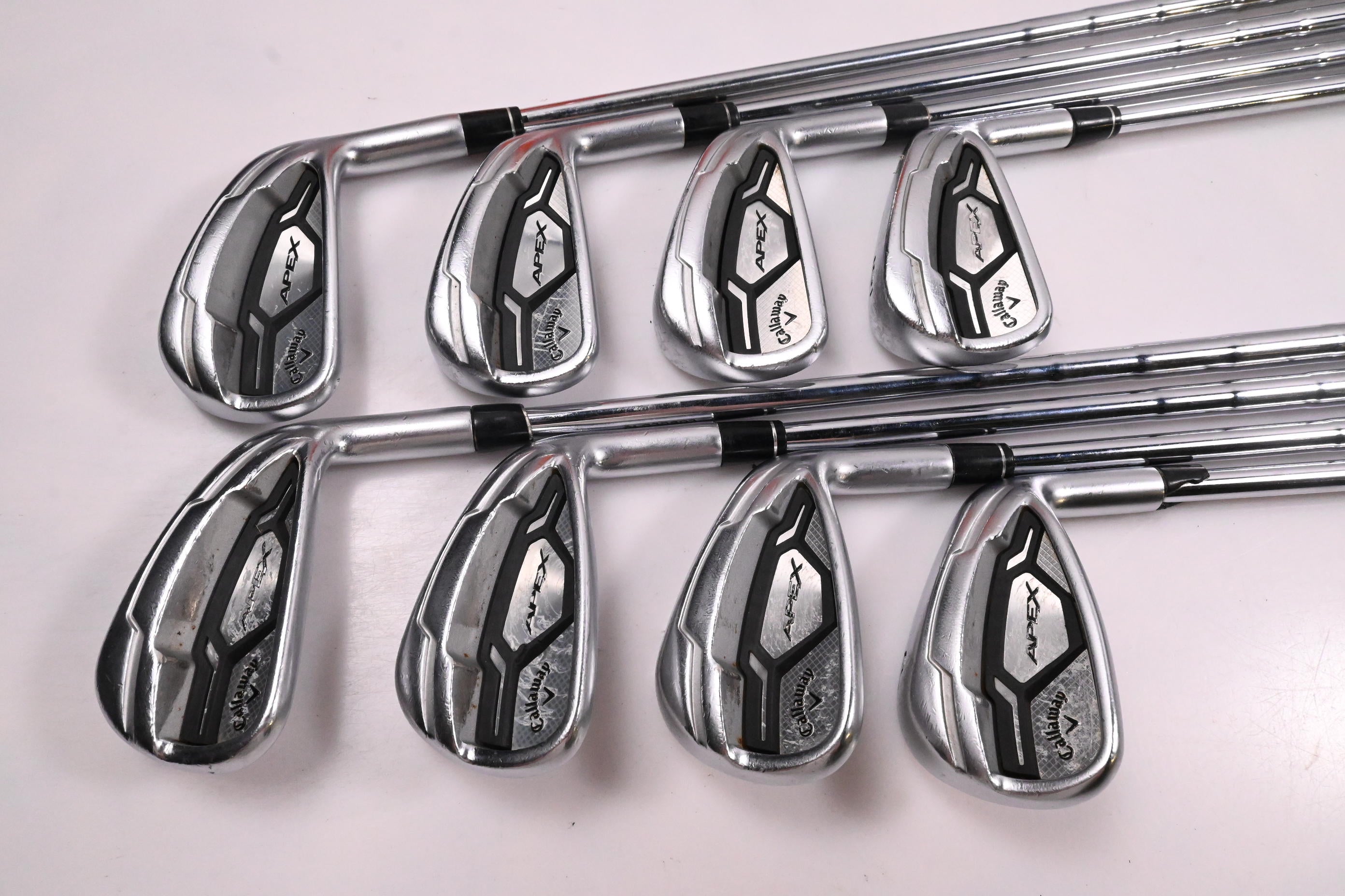 Callaway Apex CF16 Irons / 3-PW / Stiff Flex KBS Tour-V 110 Shafts