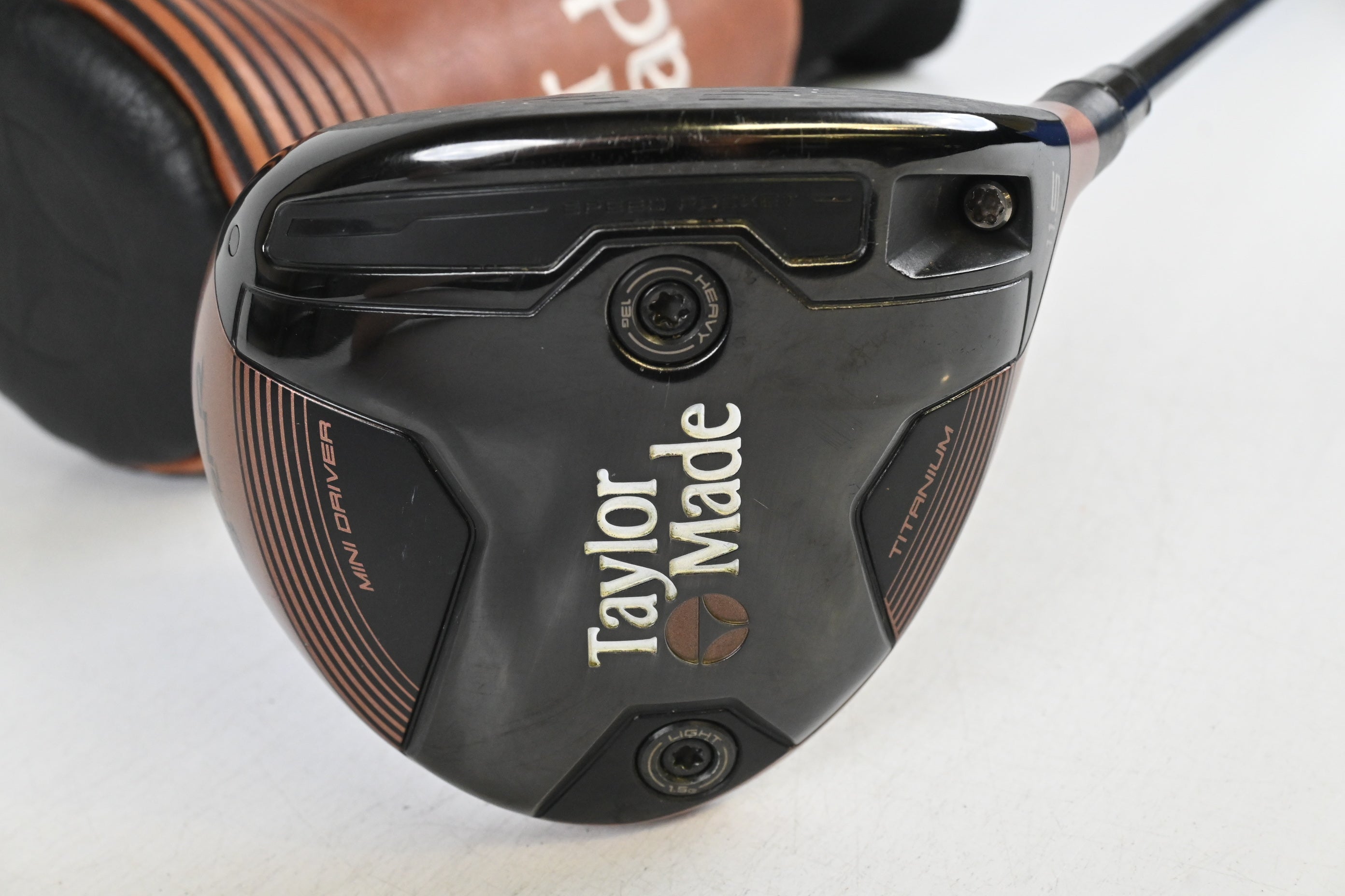 Taylormade BRNR Copper Mini Driver / 11.5 Degree / X-Flex HZRDUS Black 70 Shaft