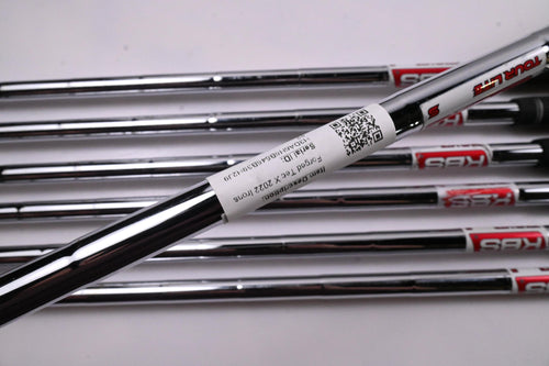 Cobra Forged Tec X 2022 Irons / 5-PW+GW / Stiff Flex KBS Tour Lite Shafts