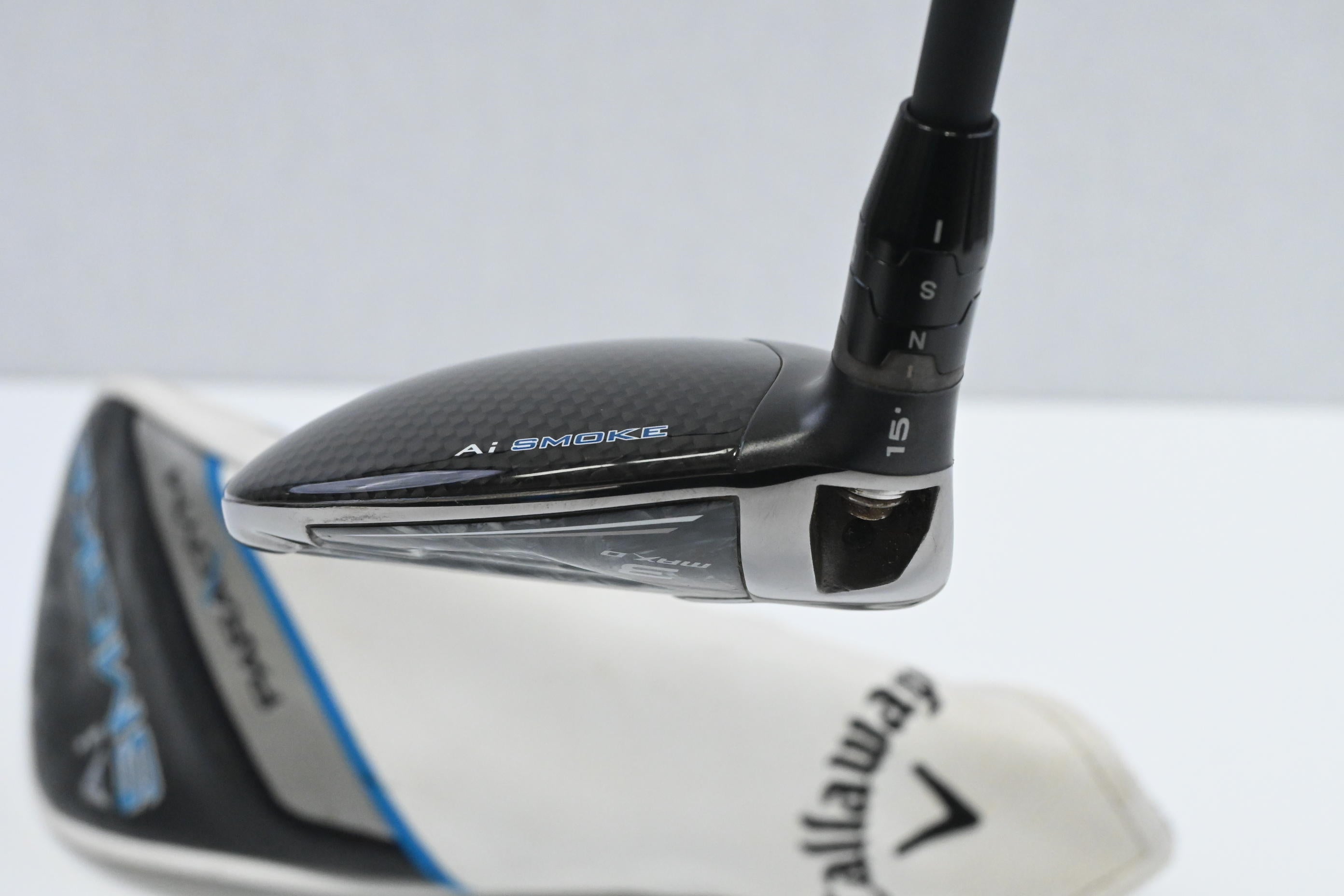 Left Hand Callaway Paradym Ai Smoke Max D #3 Wood / 15 Degree / Regular Flex