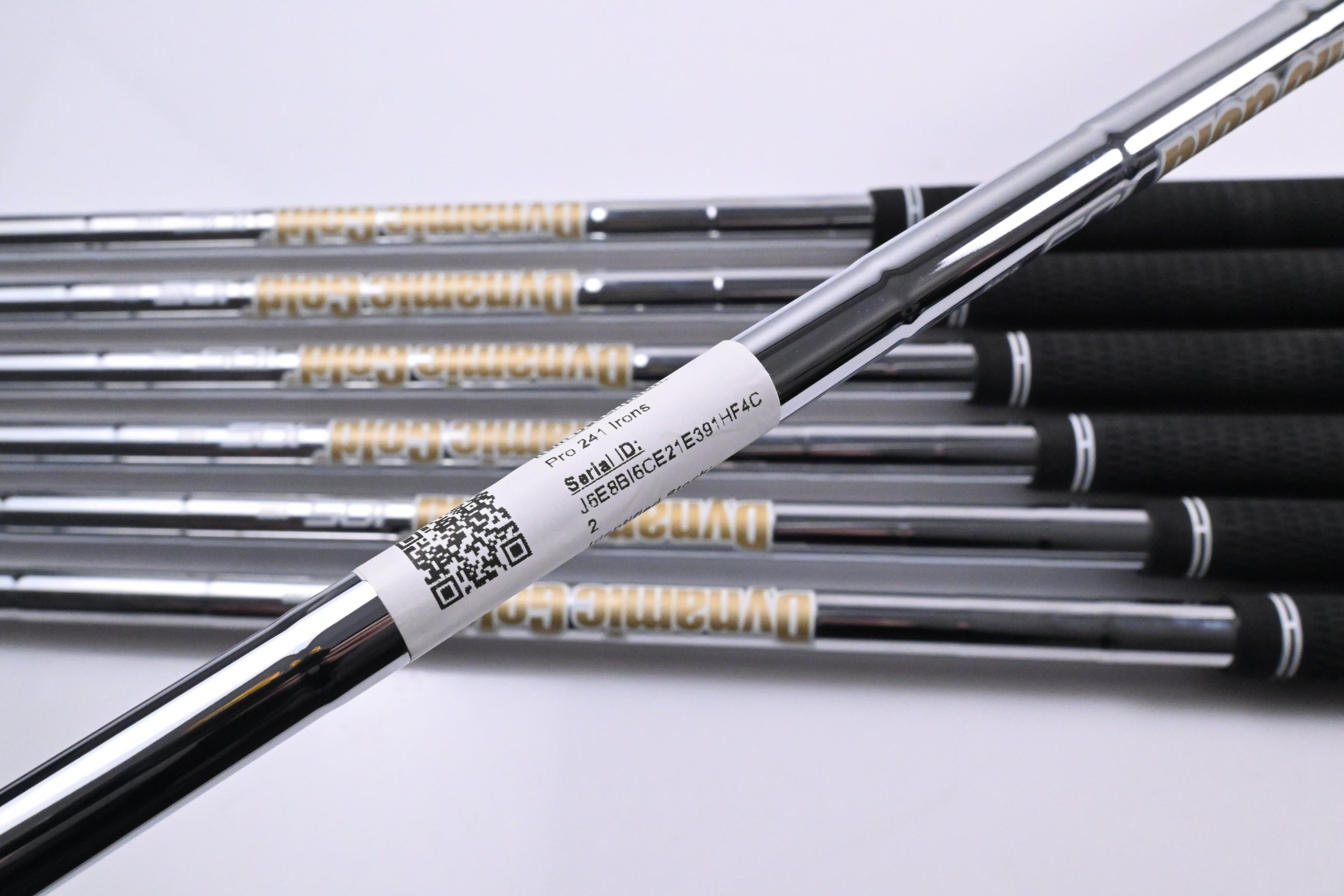 Mizuno Pro 241 Irons / 4-PW / Stiff Flex Dynamic Gold 105 S300 Shafts