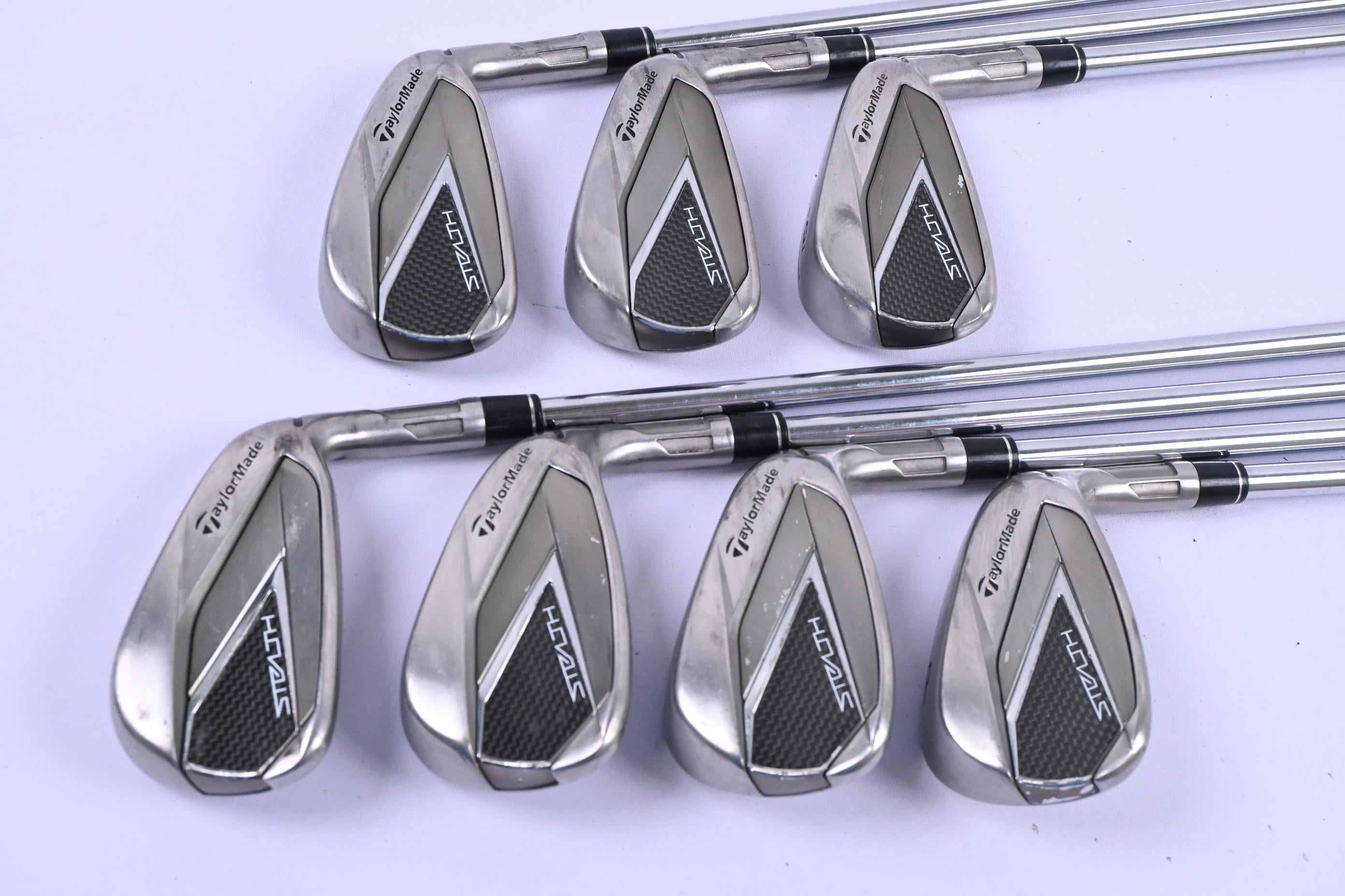 Taylormade Stealth Irons / 4-PW / Stiff Flex KBS Max MT 85 Shafts