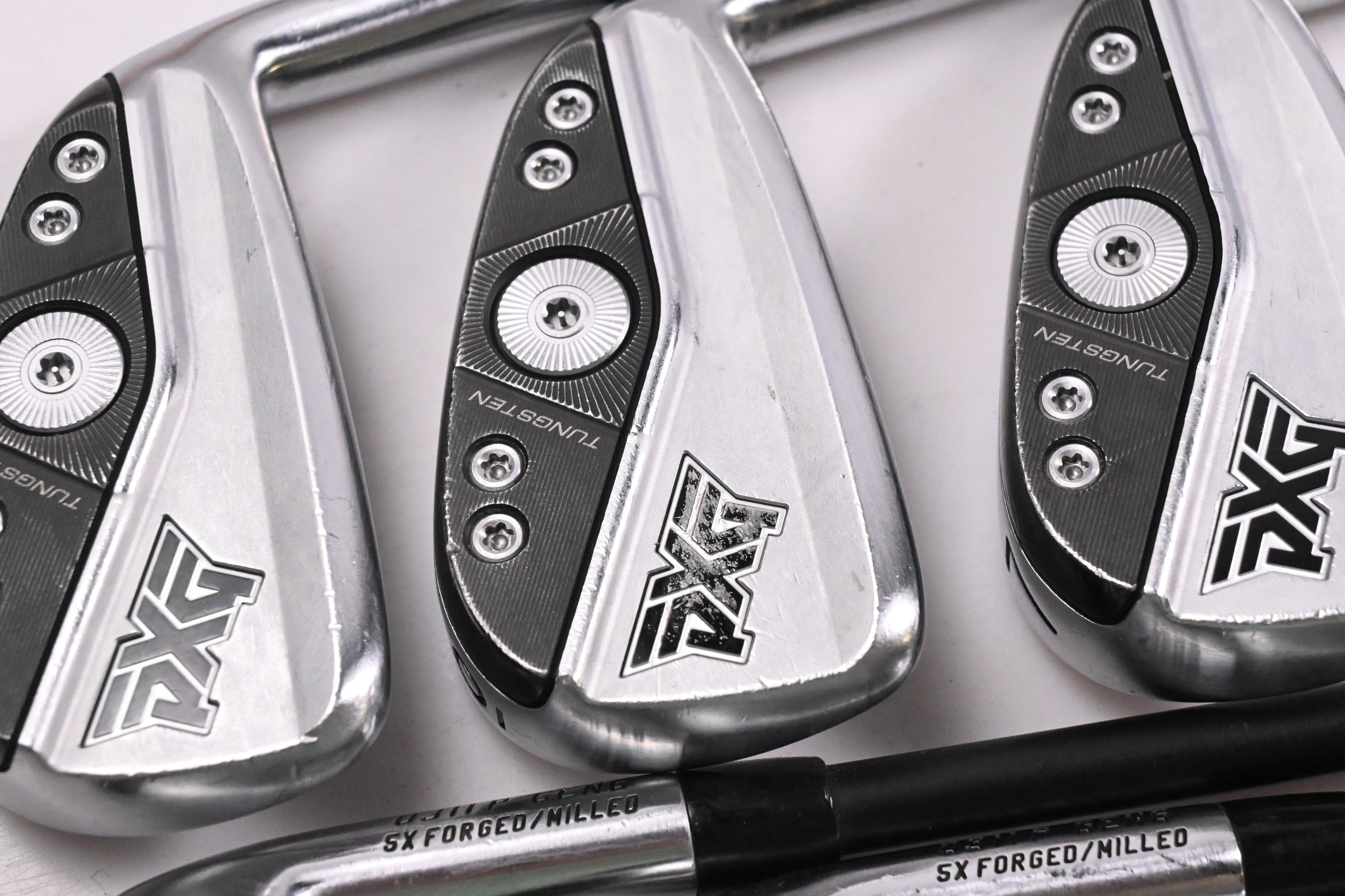 Set De Fers PXG 0317 Tour 5-PW + GW - Flex Régulier MMT 70 - Graphite - Reconditionné